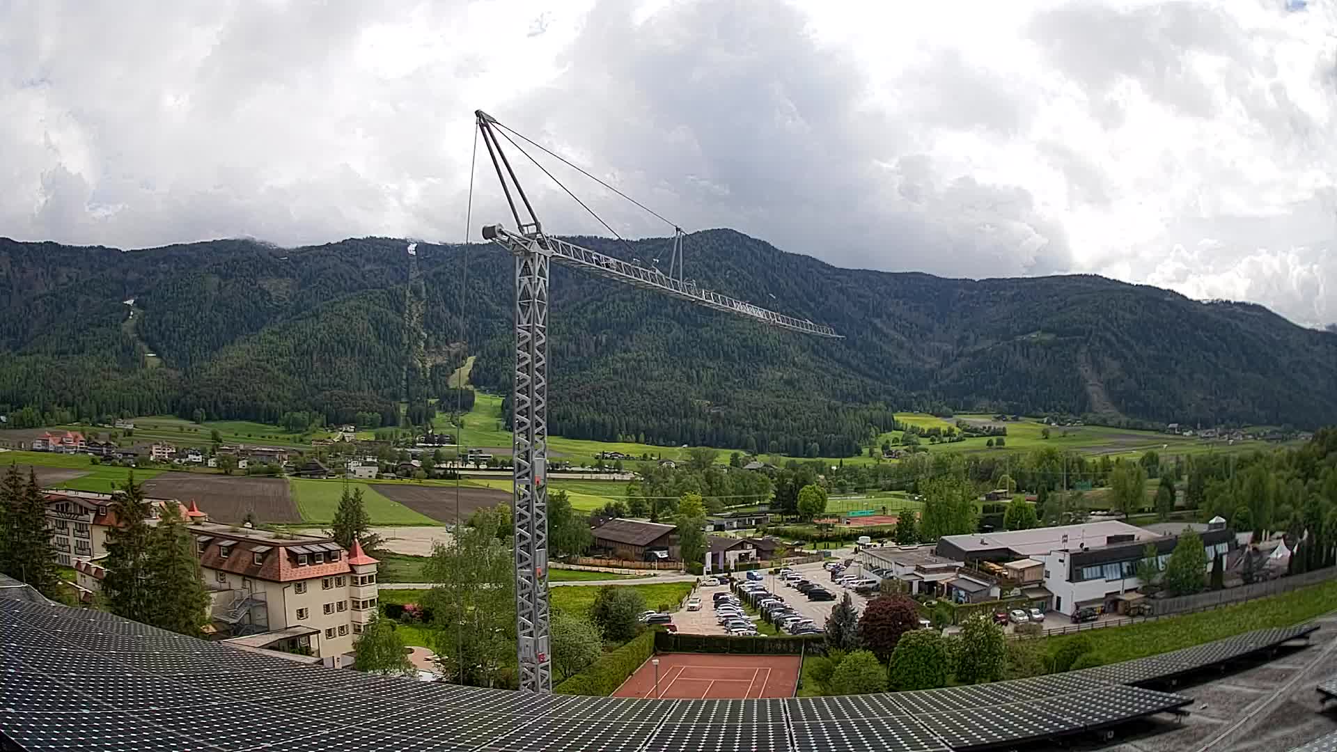 Spletna kamera Riscone | Hotel Olympia | Pogled na Kronplatz