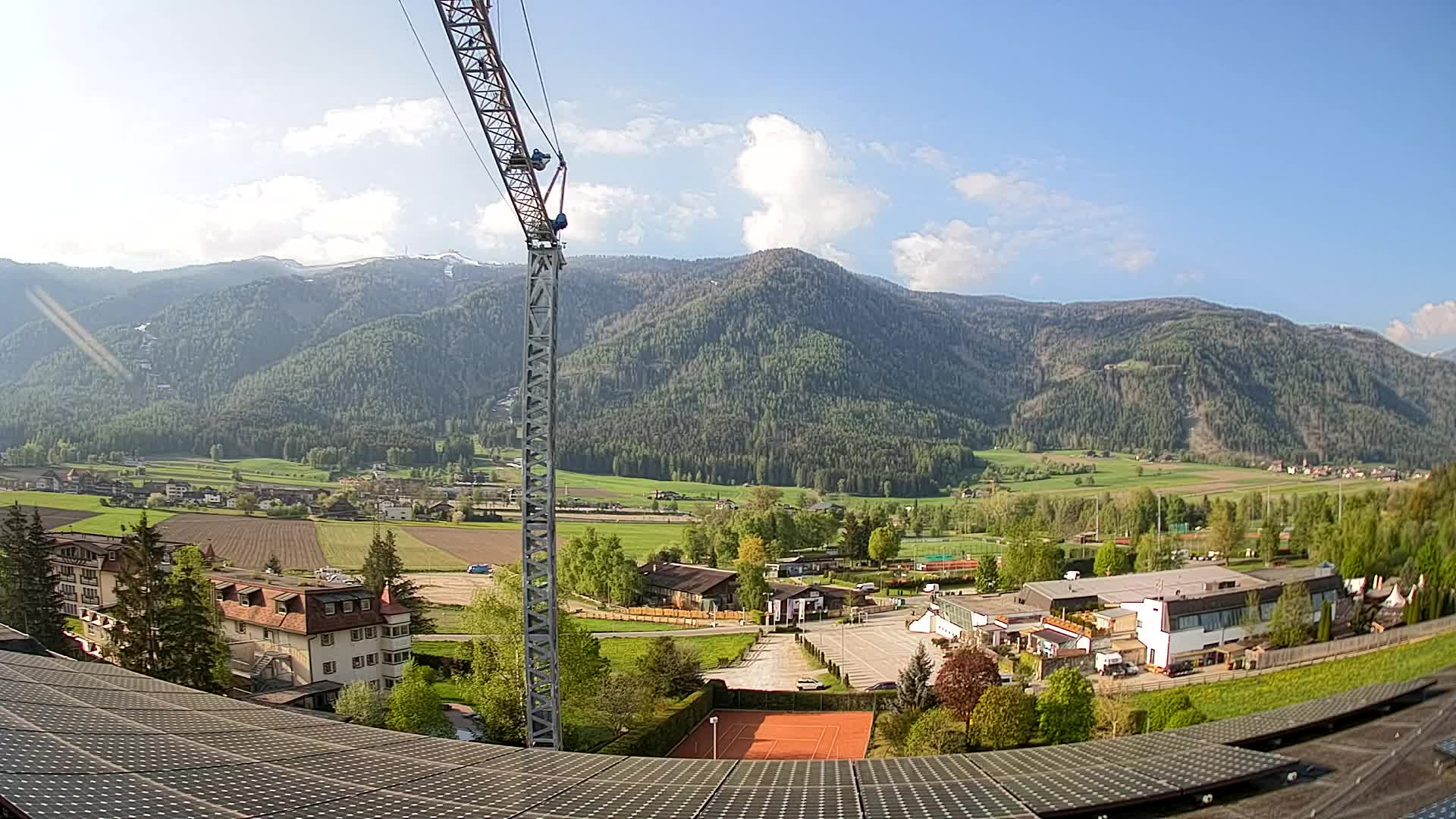 Spletna kamera Riscone | Hotel Olympia | Pogled na Kronplatz