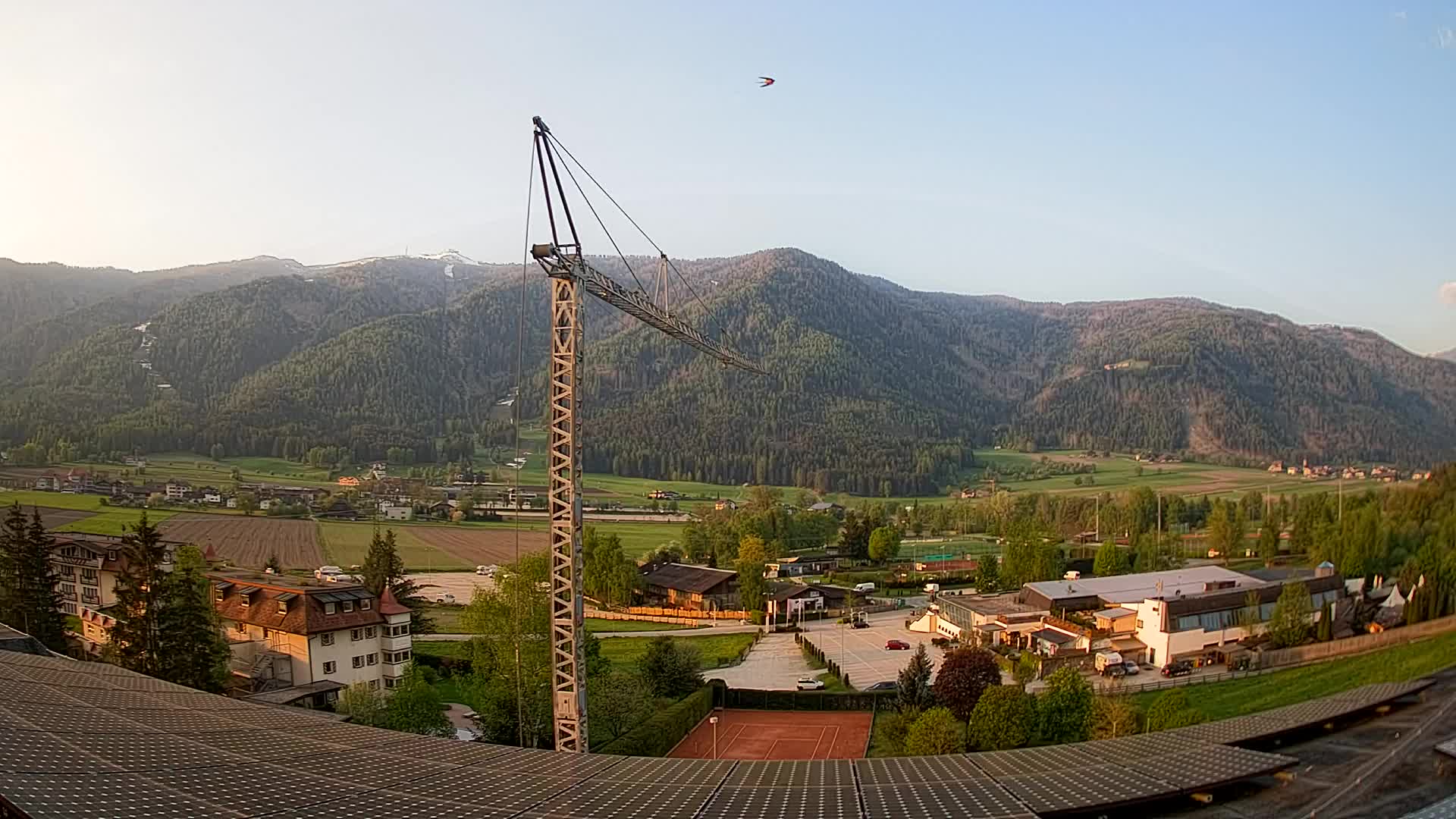 Webcam Riscone | Hotel Olympia | Vista su Plan de Corones