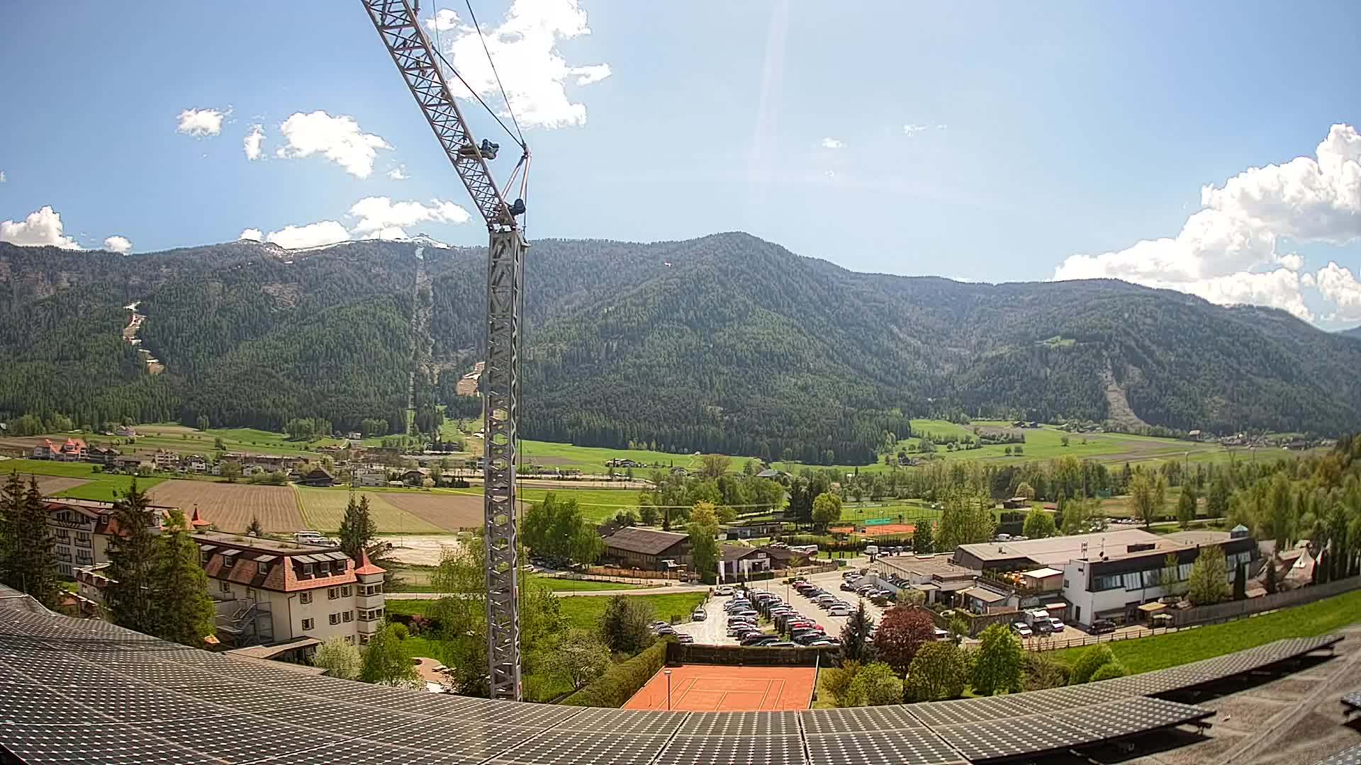 Spletna kamera Riscone | Hotel Olympia | Pogled na Kronplatz