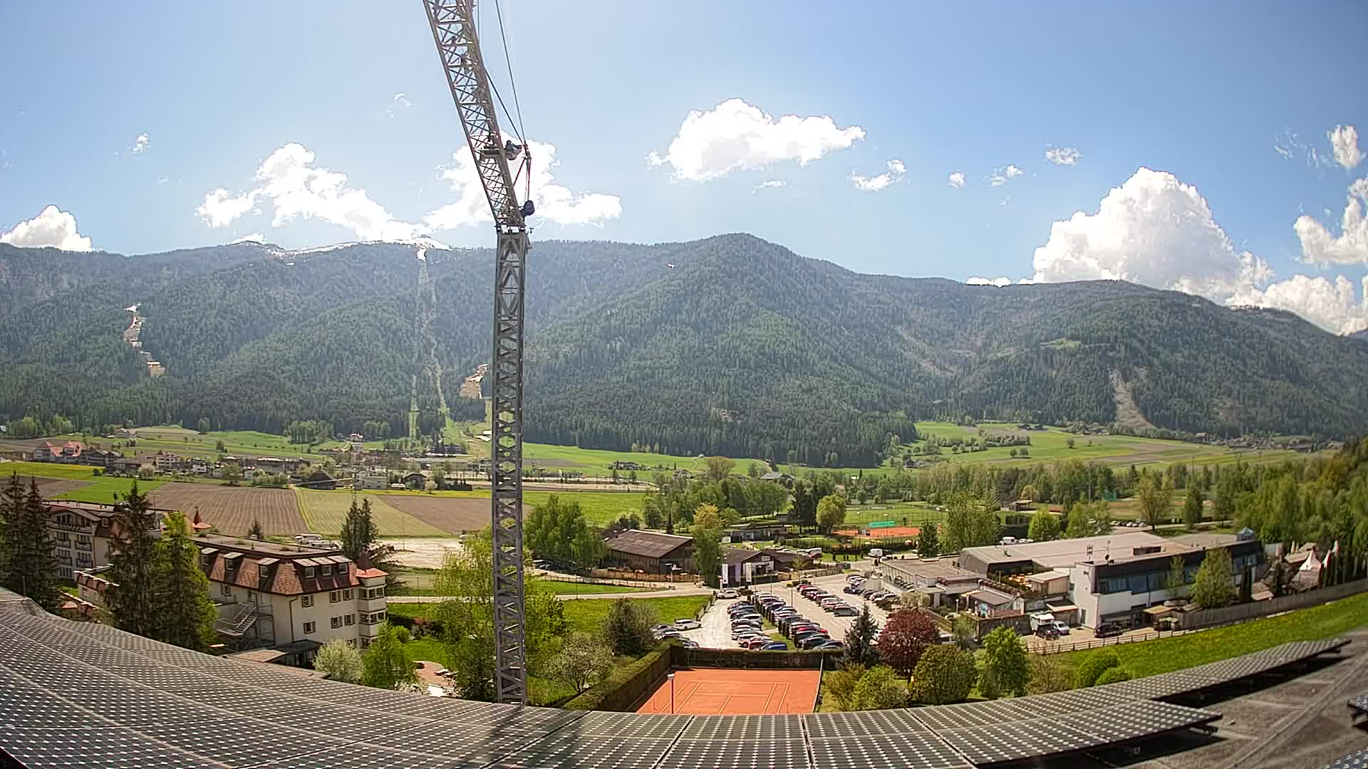 Spletna kamera Riscone | Hotel Olympia | Pogled na Kronplatz