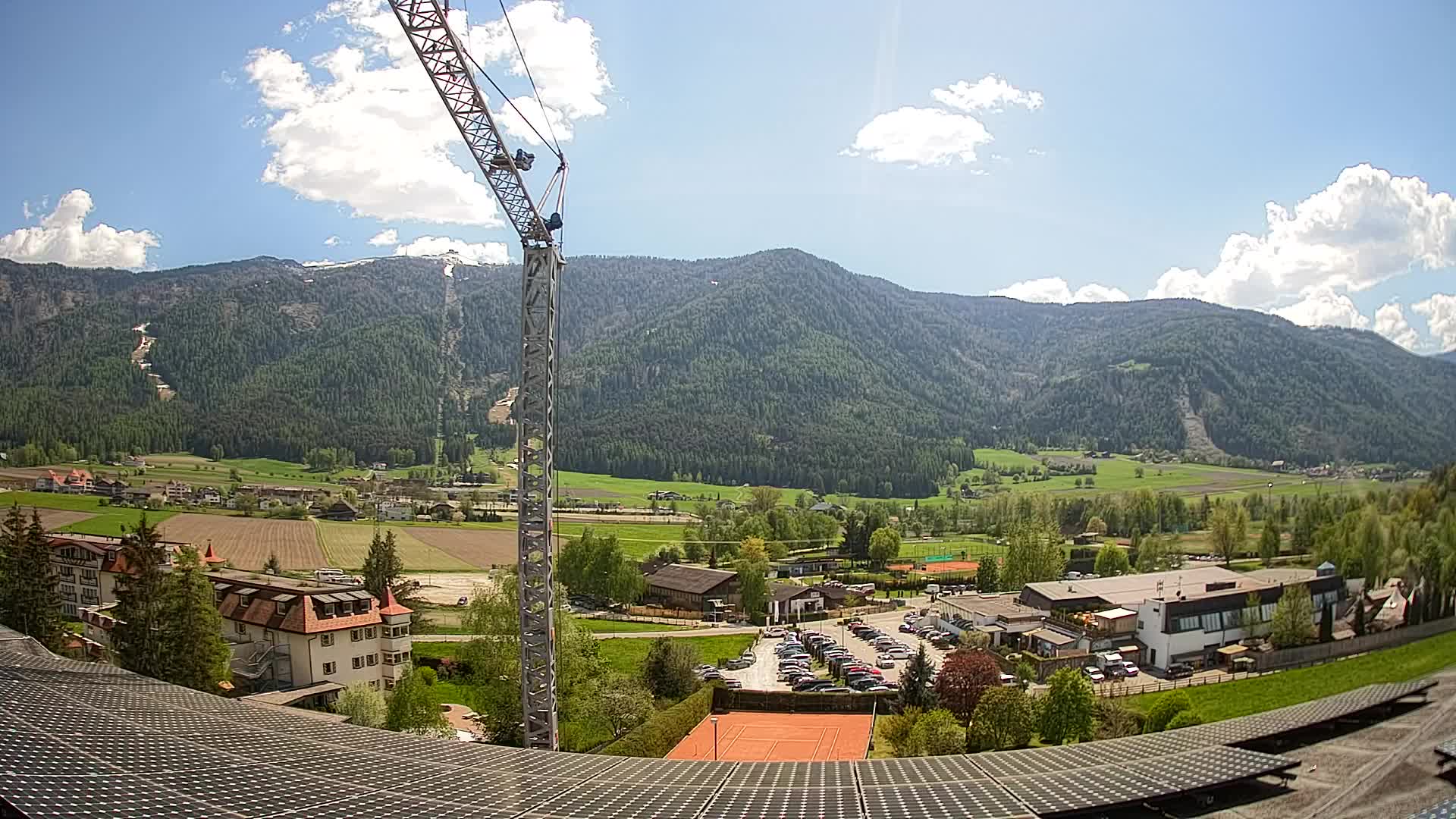 Webcam Riscone | Hotel Olympia | Vista su Plan de Corones