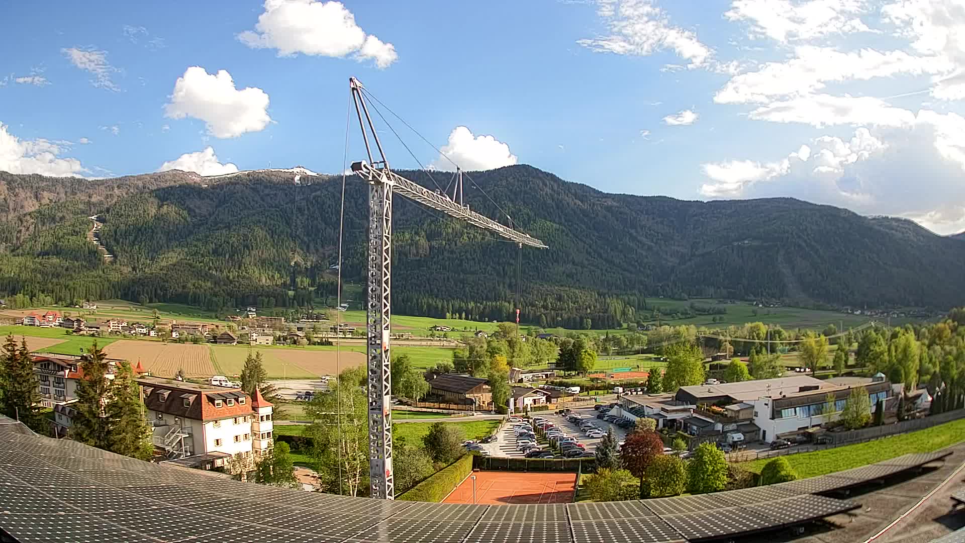 Webcam Riscone | Hotel Olympia | Vista su Plan de Corones