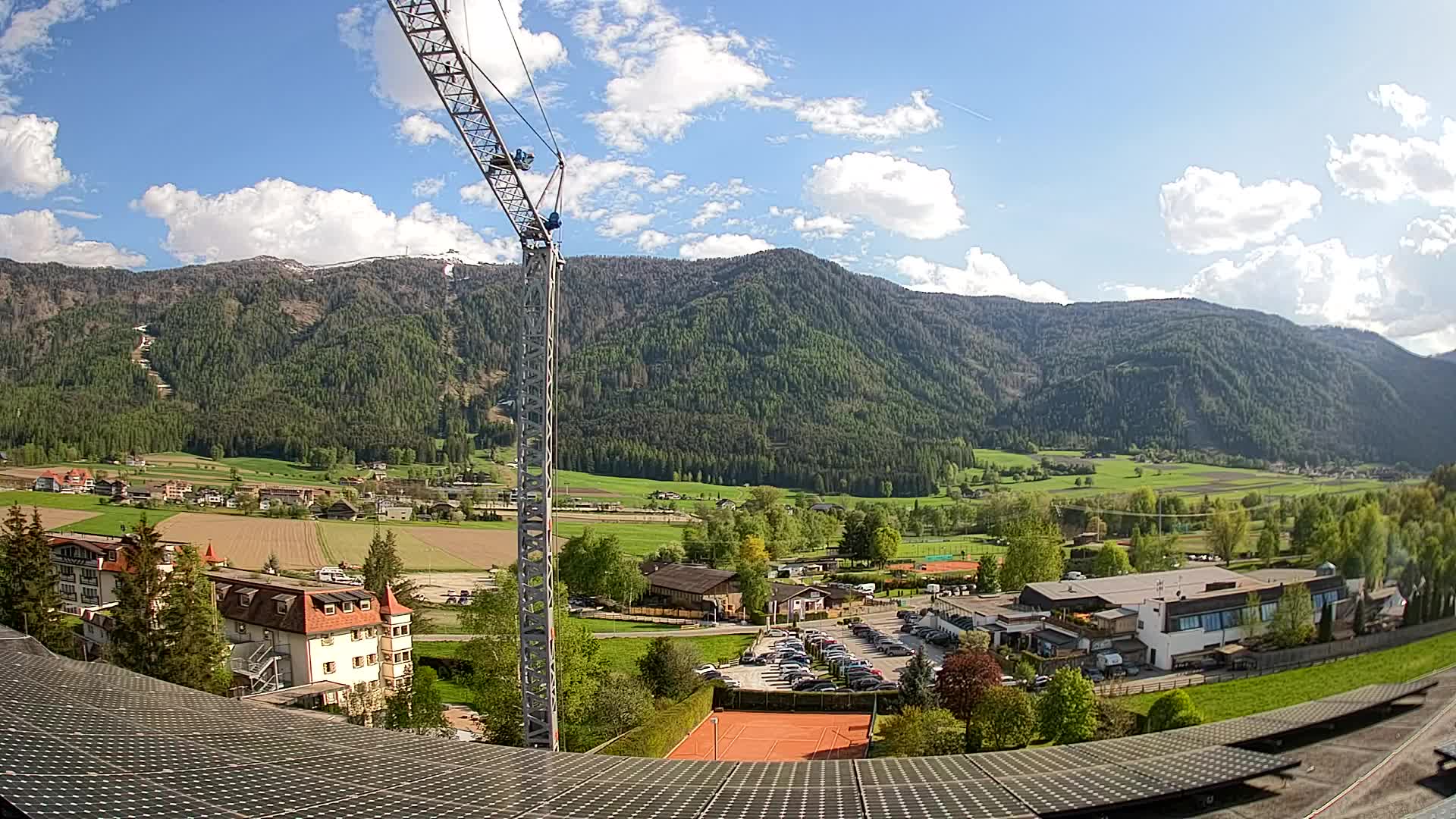 Webcam Riscone | Hotel Olympia | Vista su Plan de Corones