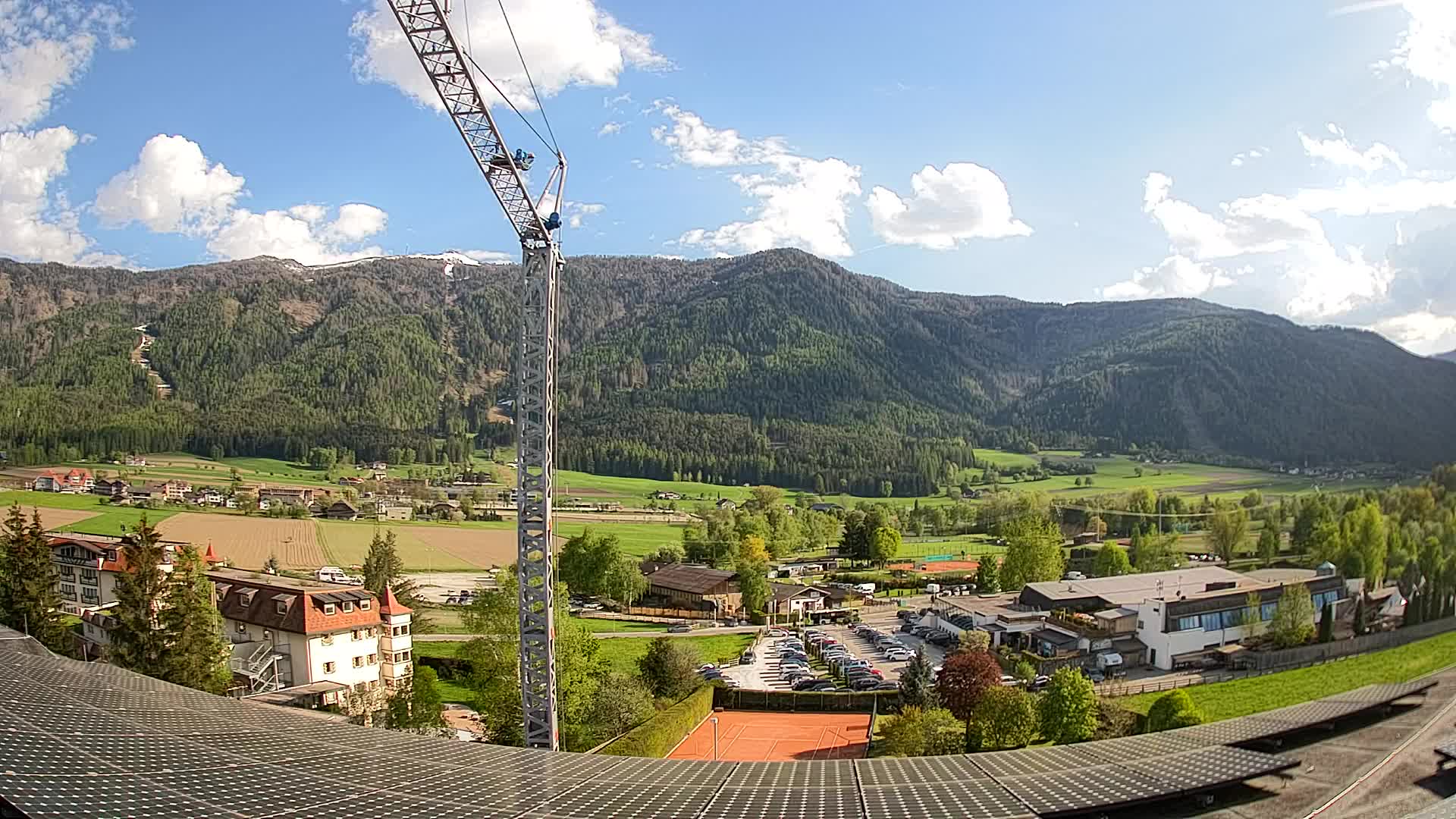 Webcam Riscone | Hotel Olympia | Vista su Plan de Corones