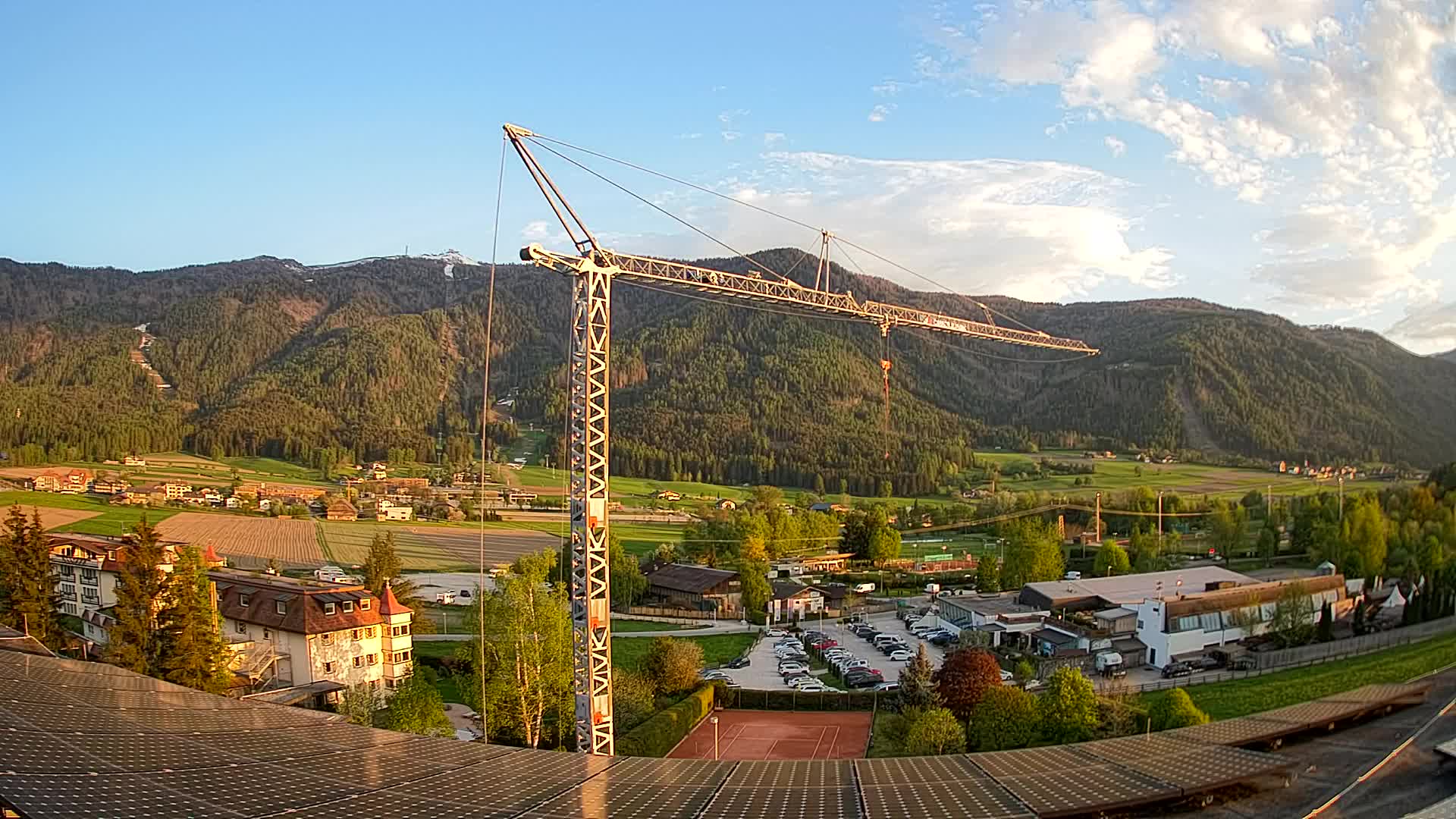 Spletna kamera Riscone | Hotel Olympia | Pogled na Kronplatz