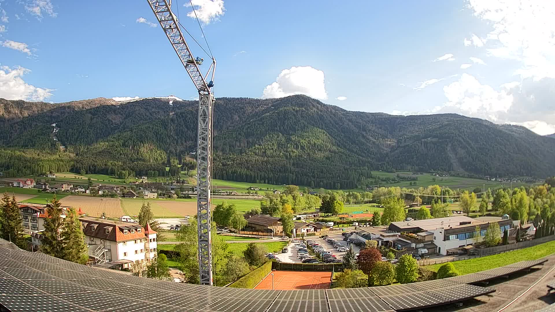 Webcam Riscone | Hotel Olympia | Vista su Plan de Corones