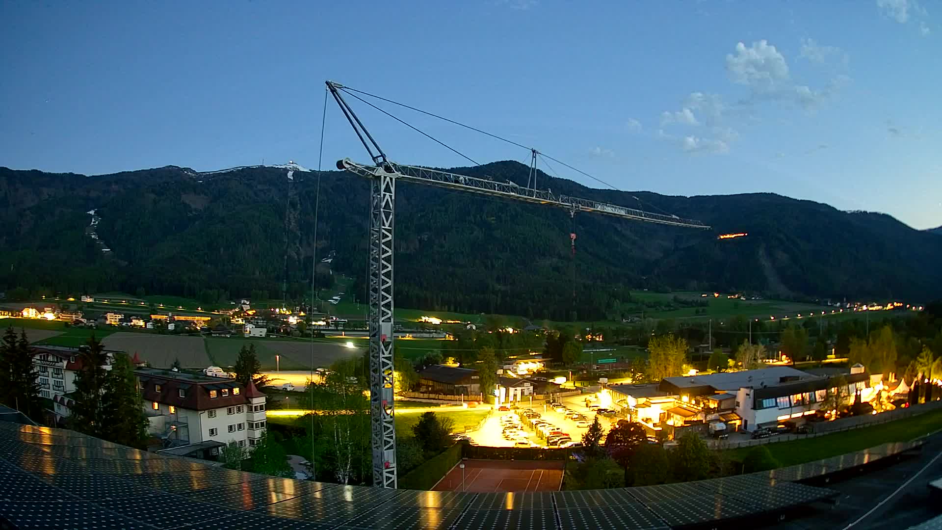 Web kamera Riscone | Hotel Olympia | Pogled na Kronplatz