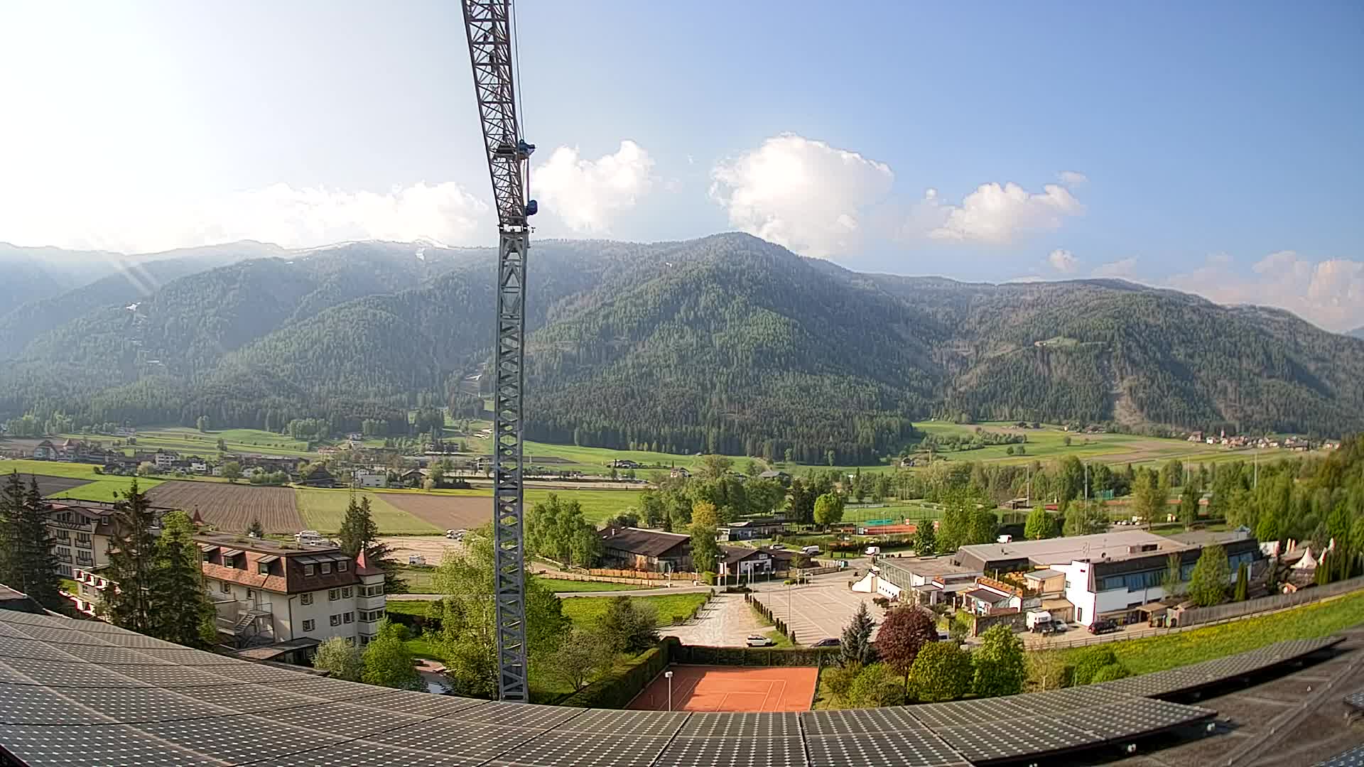Spletna kamera Riscone | Hotel Olympia | Pogled na Kronplatz