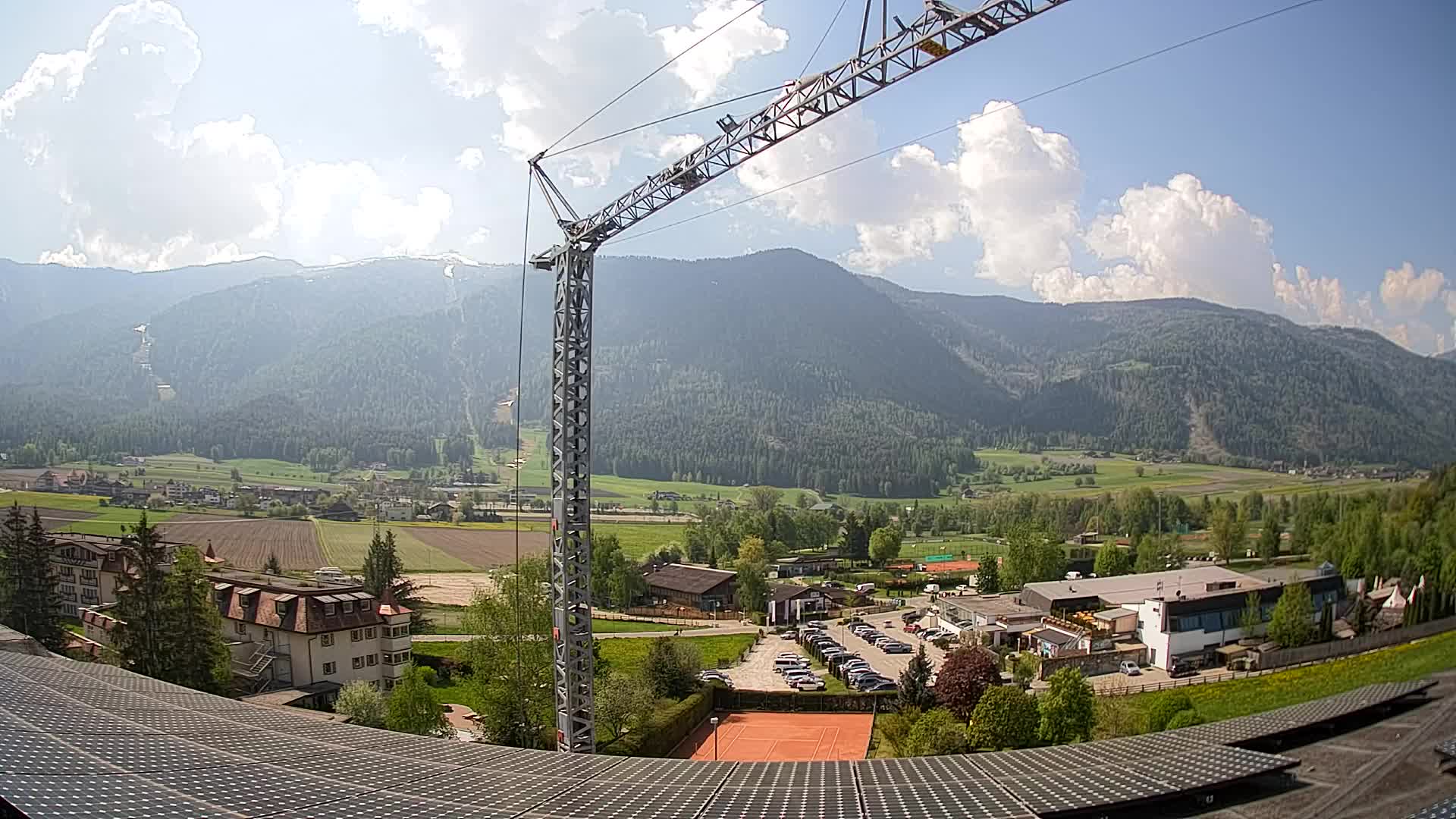 Spletna kamera Riscone | Hotel Olympia | Pogled na Kronplatz
