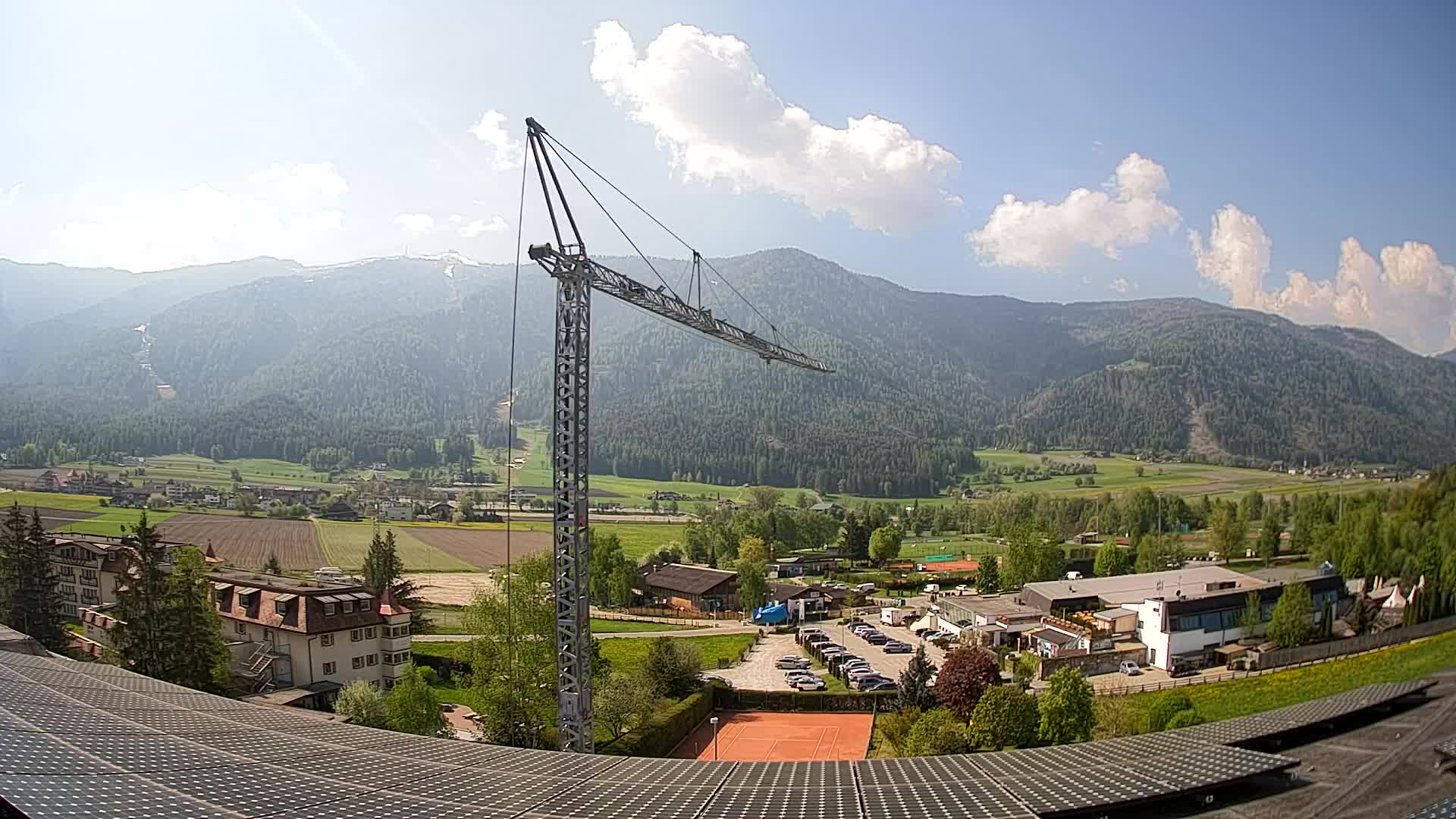 Spletna kamera Riscone | Hotel Olympia | Pogled na Kronplatz