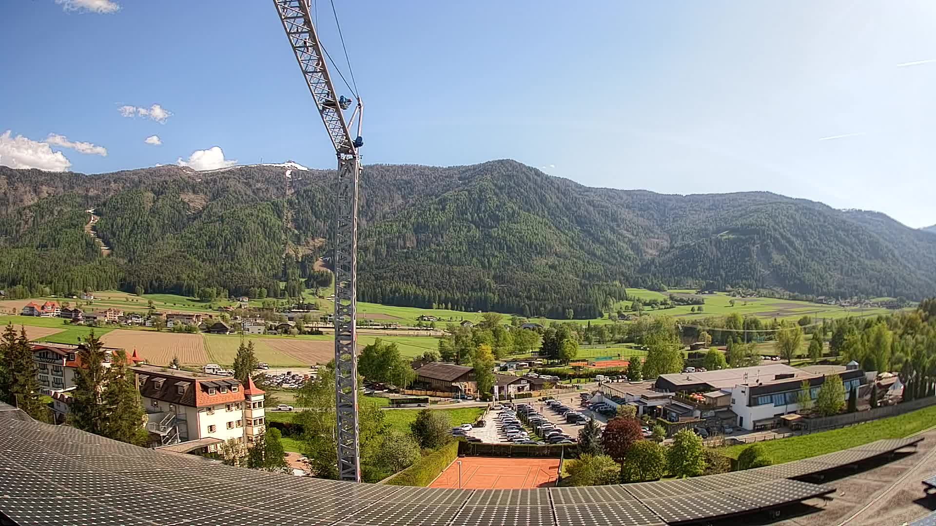 Spletna kamera Riscone | Hotel Olympia | Pogled na Kronplatz