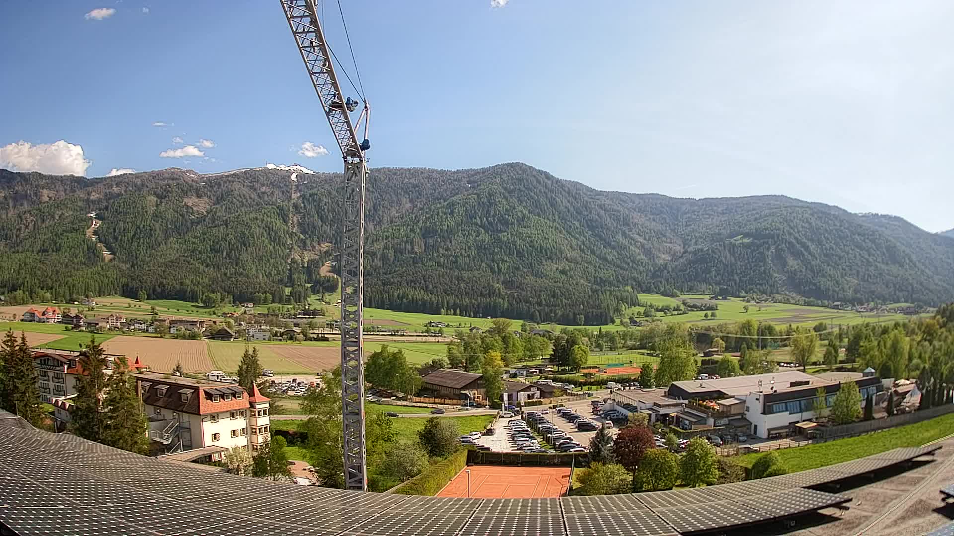 Spletna kamera Riscone | Hotel Olympia | Pogled na Kronplatz