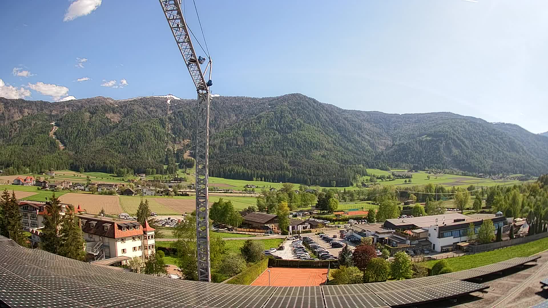 Webcam Riscone | Hotel Olympia | Vista su Plan de Corones