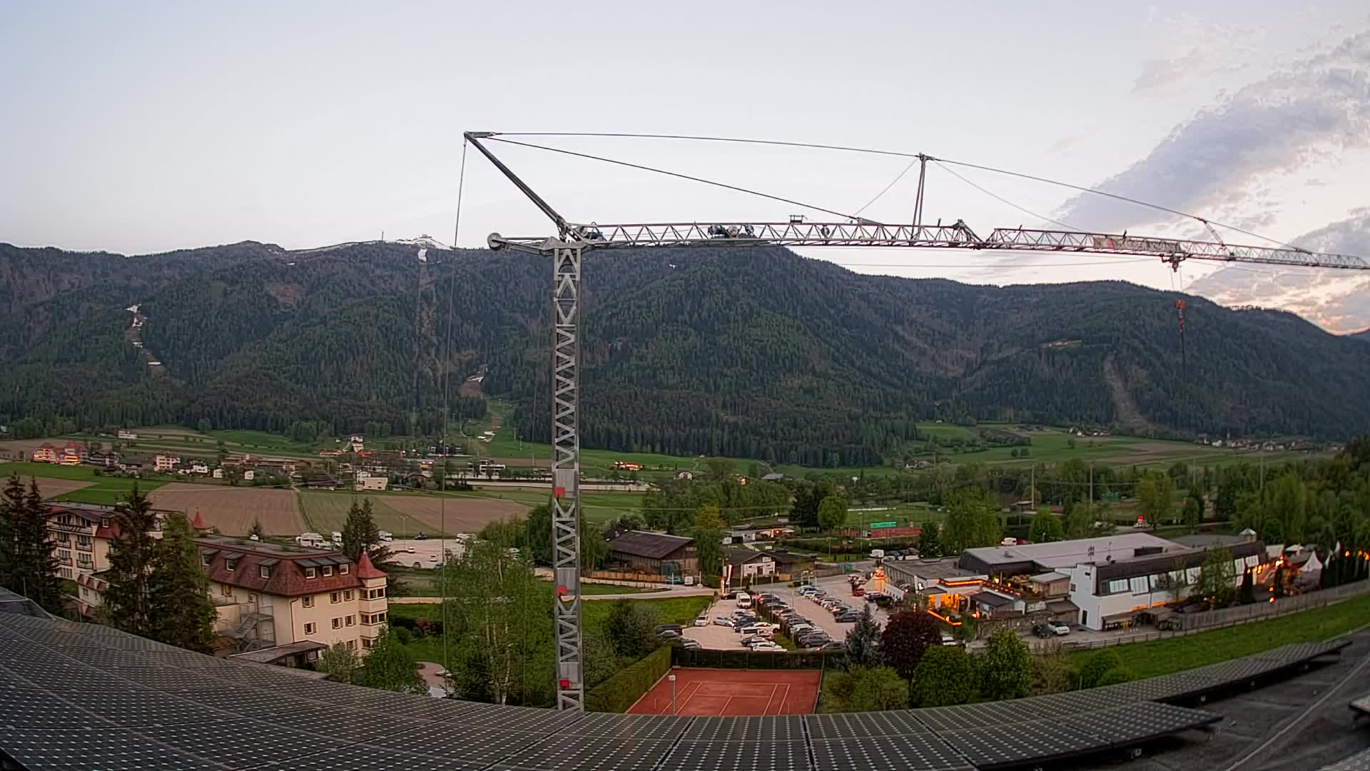 Webcam Riscone | Hotel Olympia | Vista su Plan de Corones