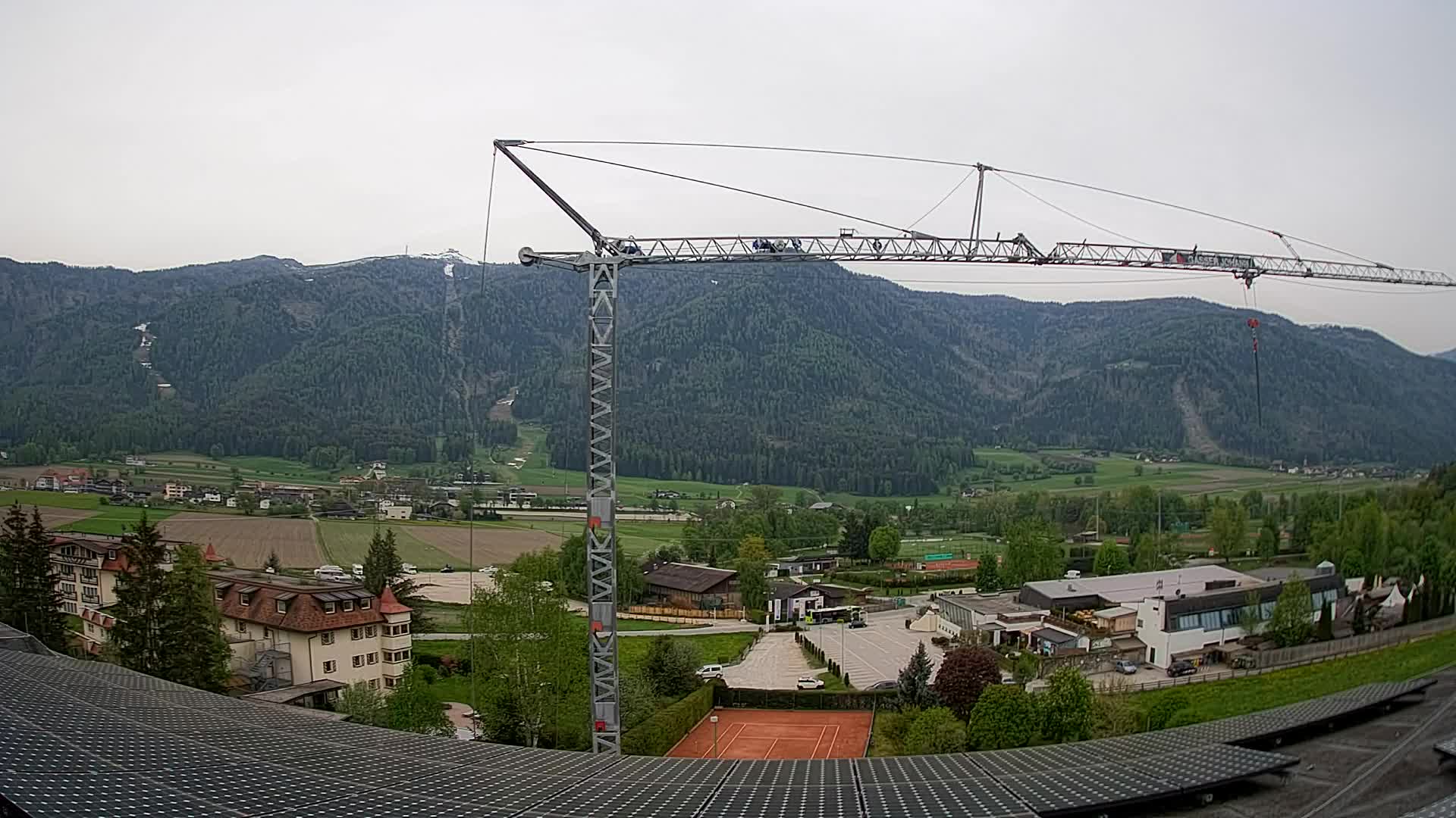 Web kamera Riscone | Hotel Olympia | Pogled na Kronplatz
