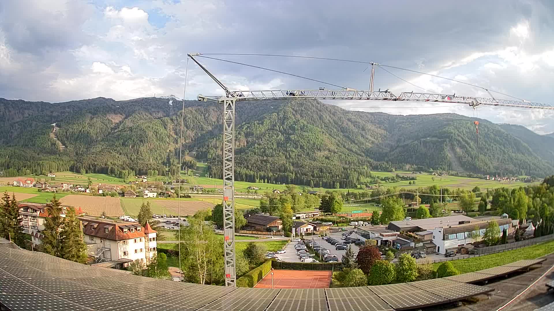 Webcam Riscone | Hotel Olympia | Vista su Plan de Corones