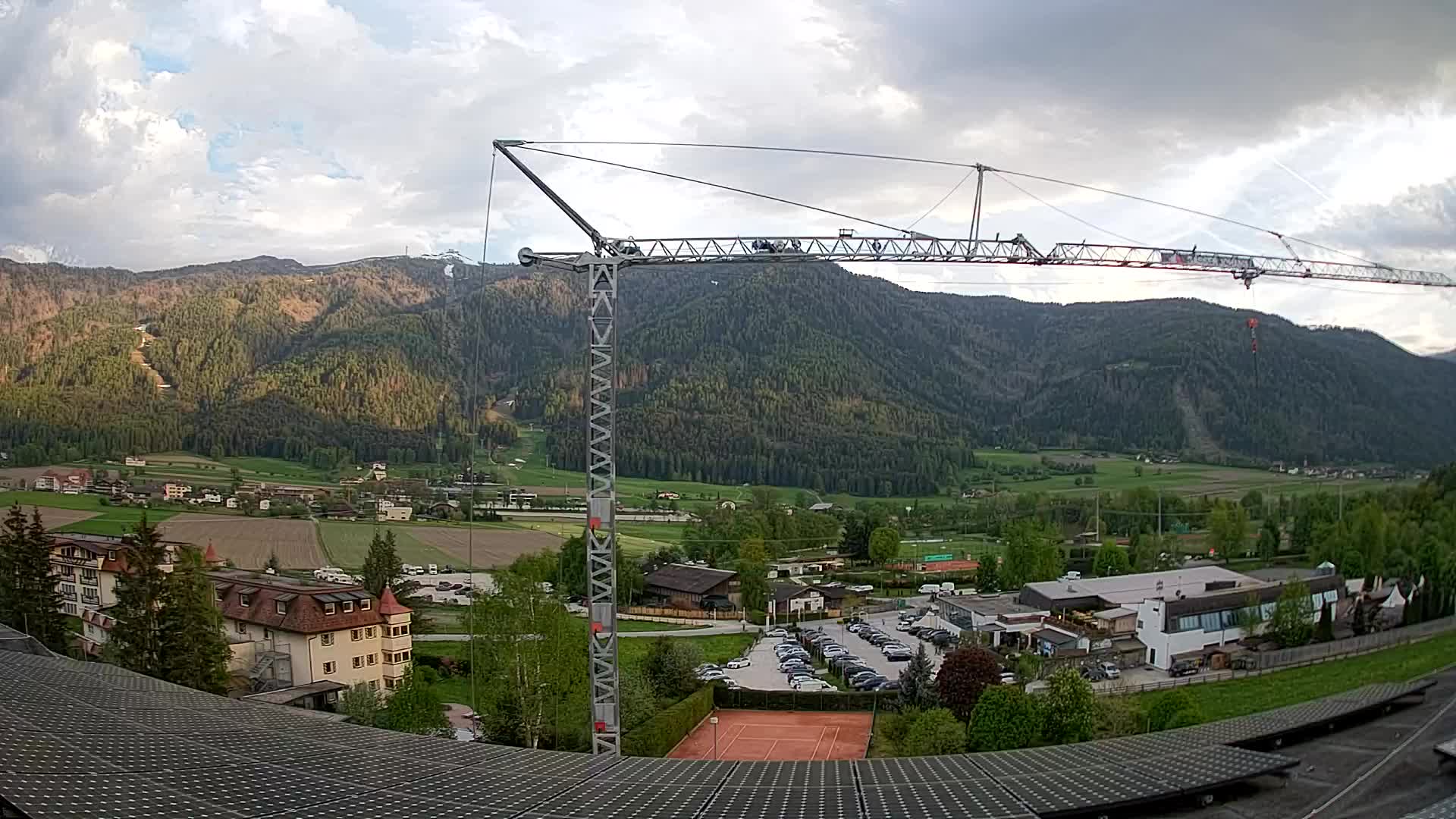 Spletna kamera Riscone | Hotel Olympia | Pogled na Kronplatz