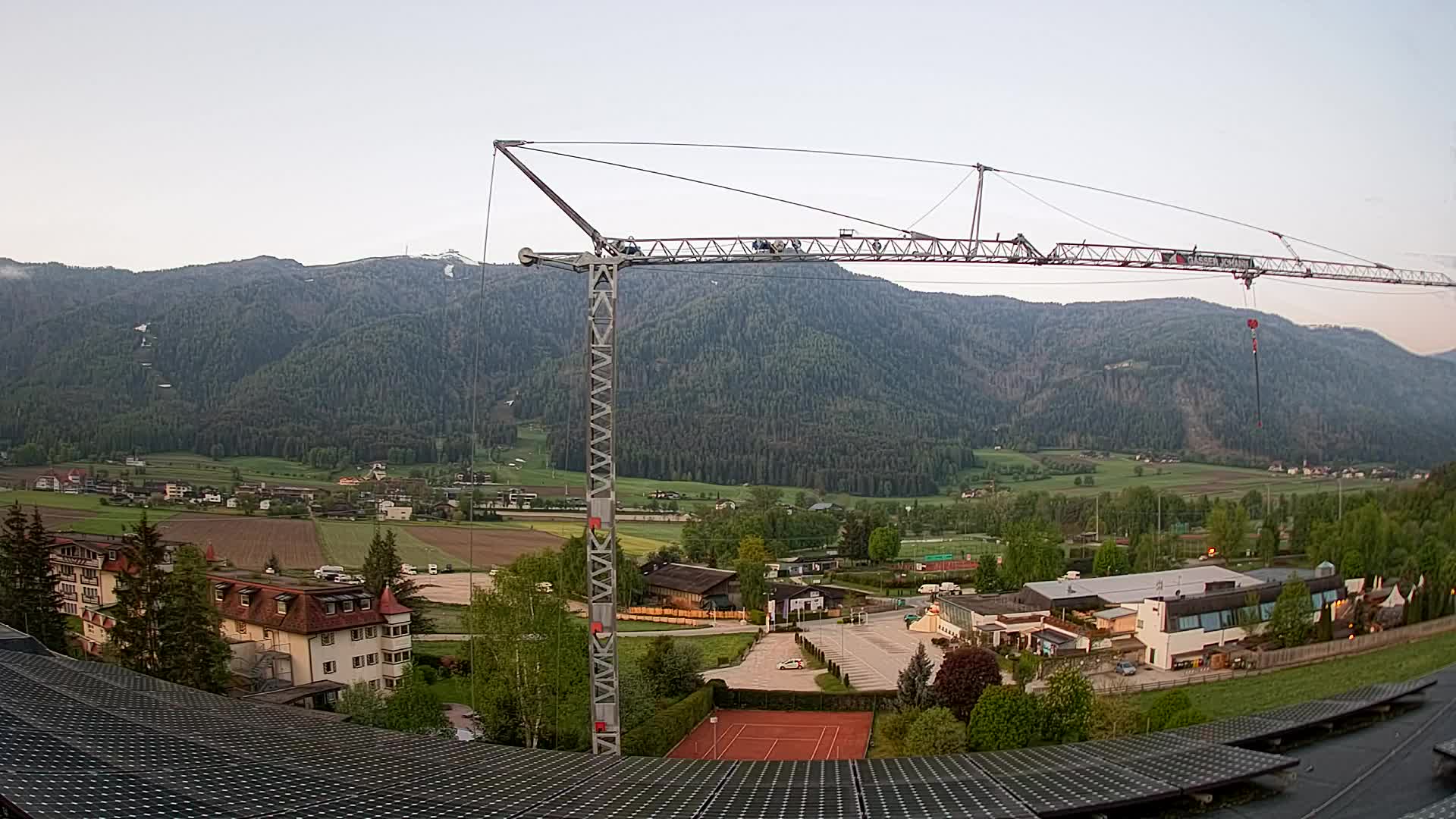 Web kamera Riscone | Hotel Olympia | Pogled na Kronplatz