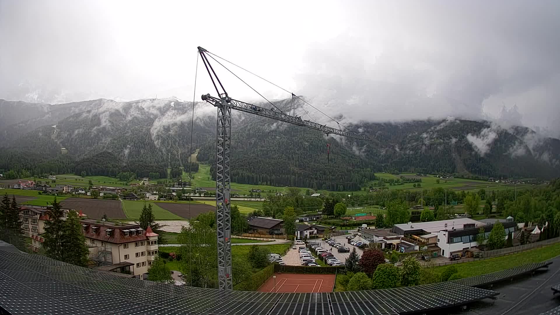 Webcam Riscone | Hotel Olympia | Vista su Plan de Corones