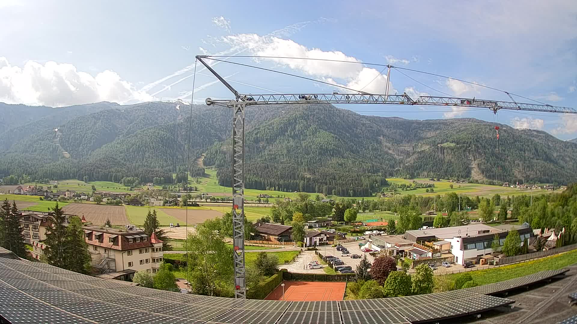Webcam Riscone | Hotel Olympia | Vista su Plan de Corones