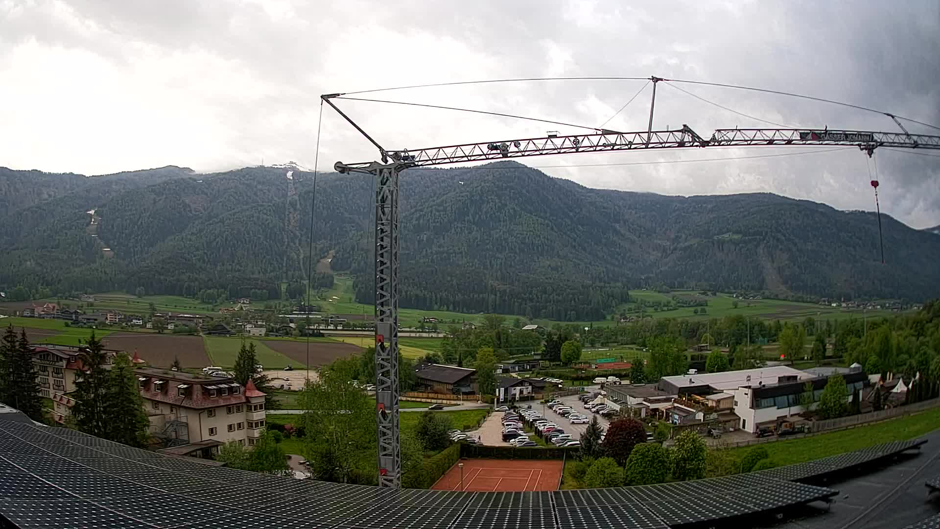 Spletna kamera Riscone | Hotel Olympia | Pogled na Kronplatz