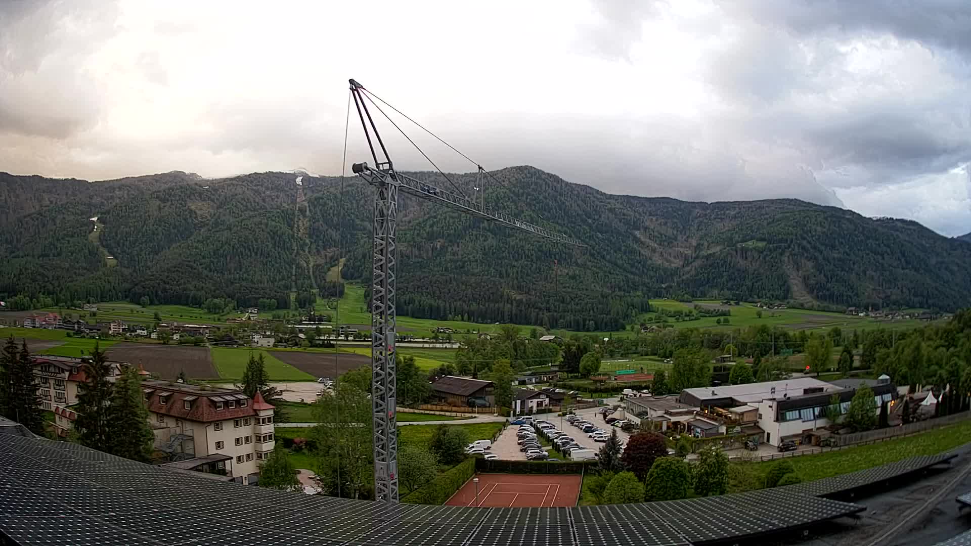 Spletna kamera Riscone | Hotel Olympia | Pogled na Kronplatz