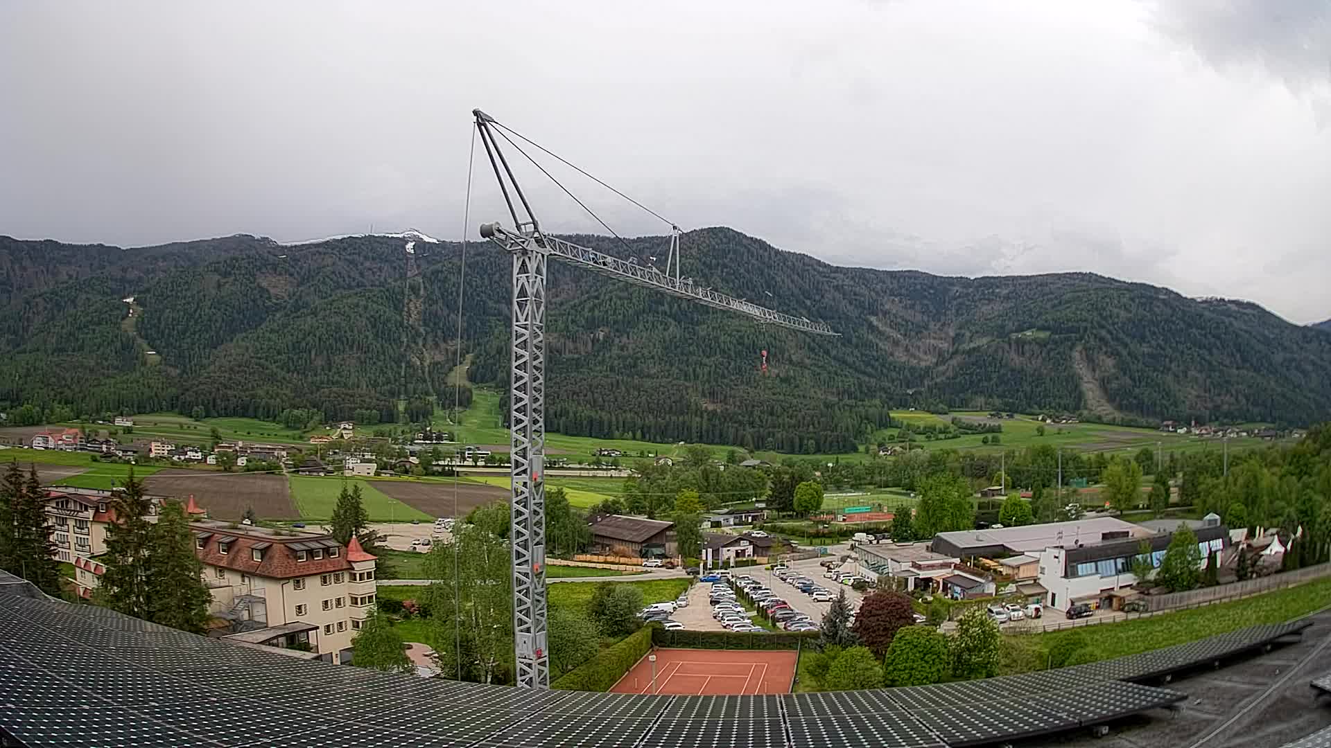 Spletna kamera Riscone | Hotel Olympia | Pogled na Kronplatz