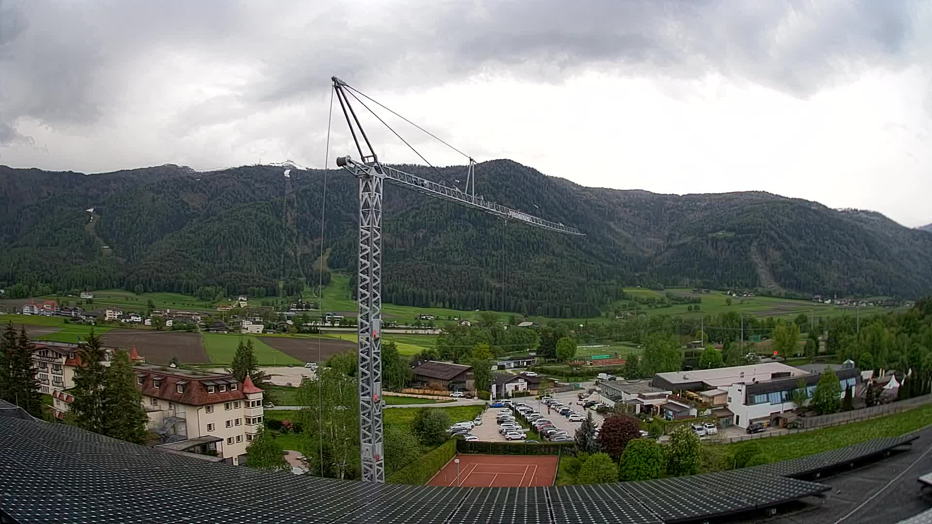Spletna kamera Riscone | Hotel Olympia | Pogled na Kronplatz