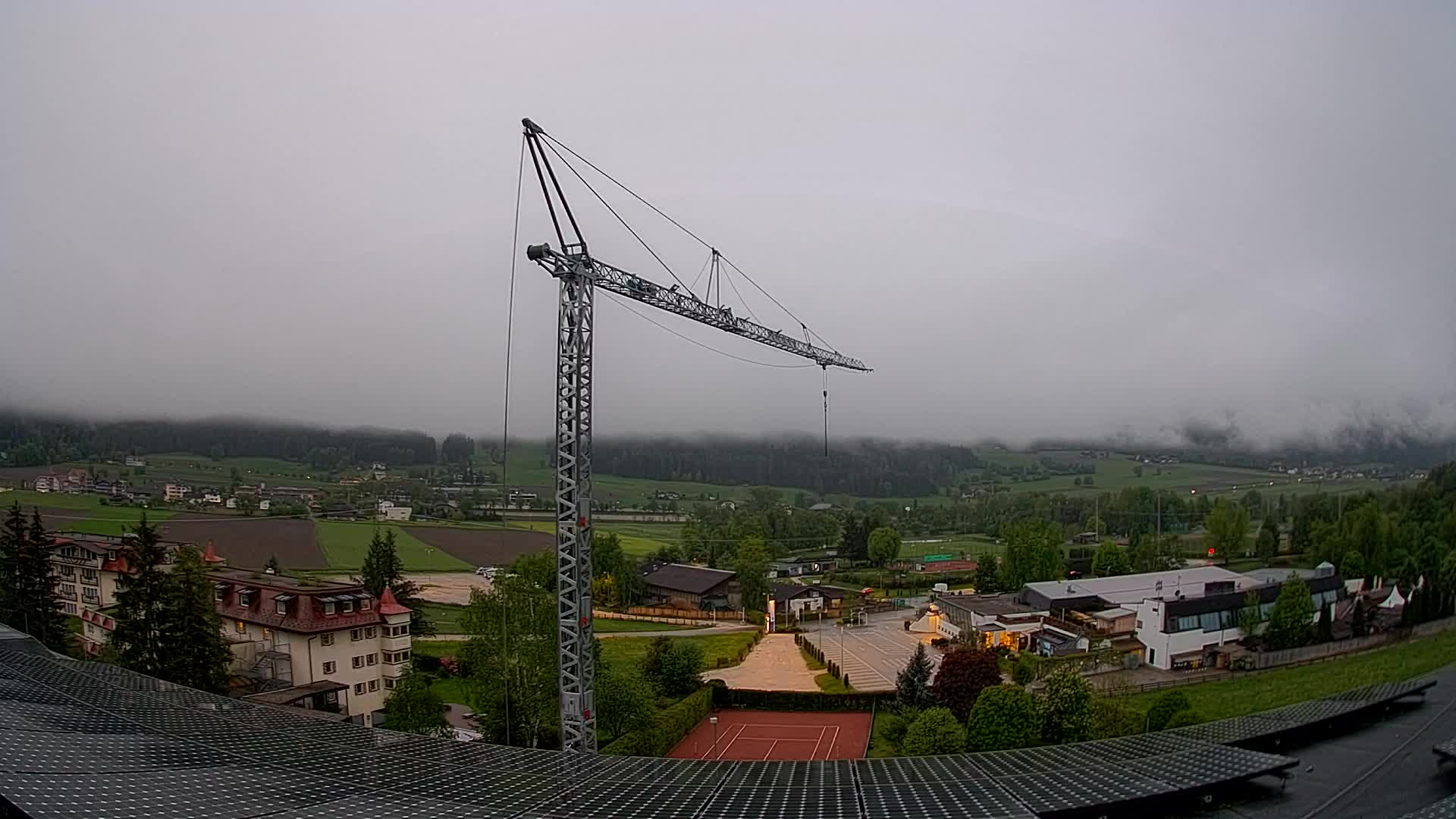 Web kamera Riscone | Hotel Olympia | Pogled na Kronplatz