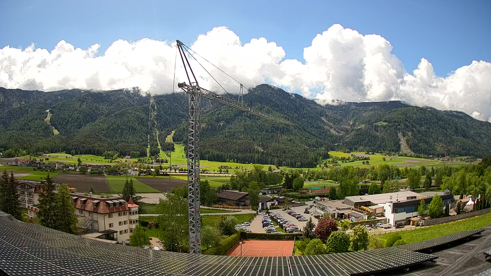 Webcam Riscone | Hotel Olympia | Vista su Plan de Corones