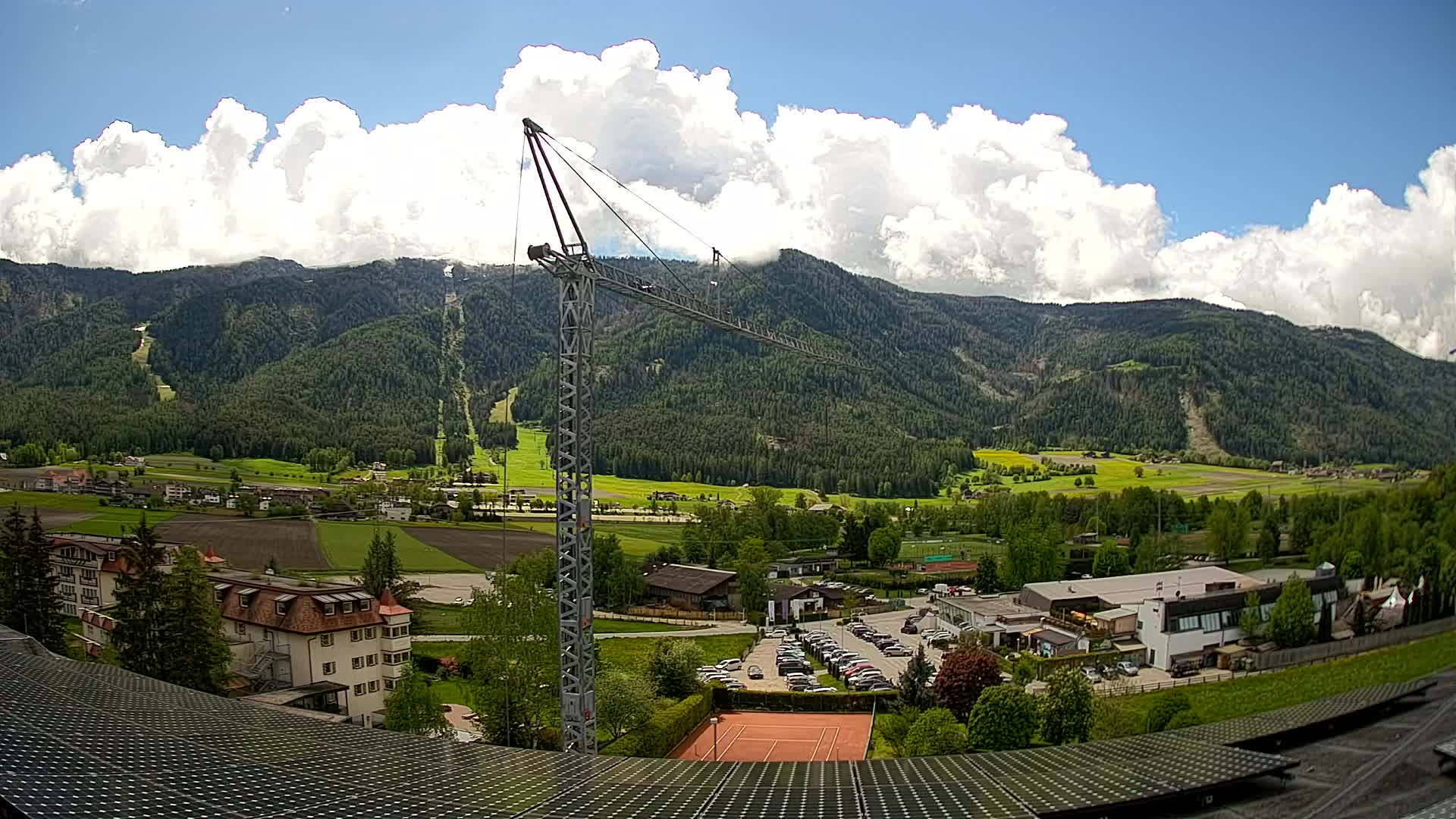 Spletna kamera Riscone | Hotel Olympia | Pogled na Kronplatz