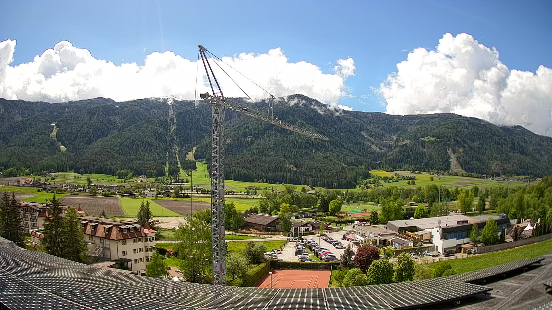 Webcam Riscone | Hotel Olympia | Vista su Plan de Corones