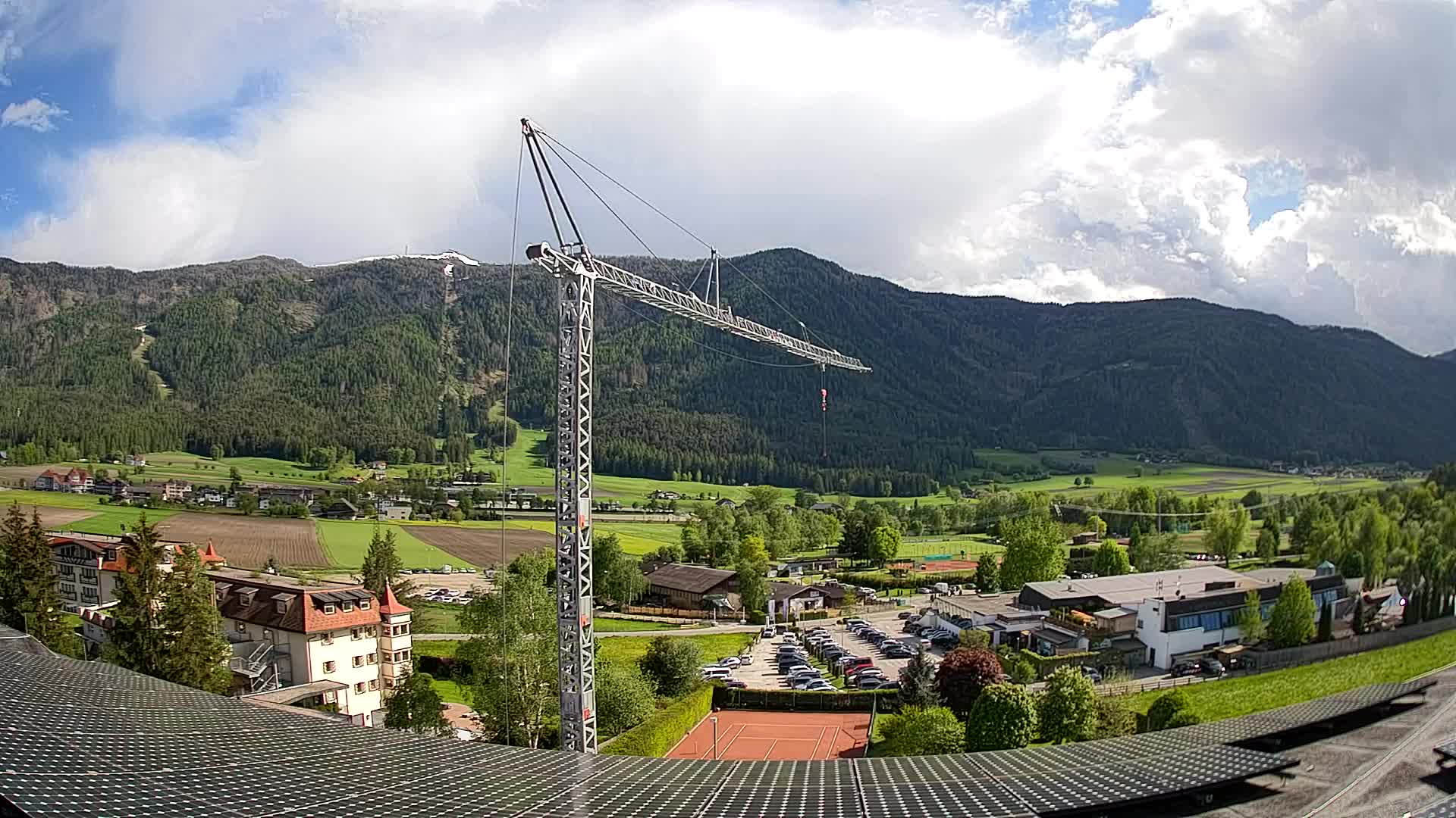Webcam Riscone | Hotel Olympia | Vista su Plan de Corones