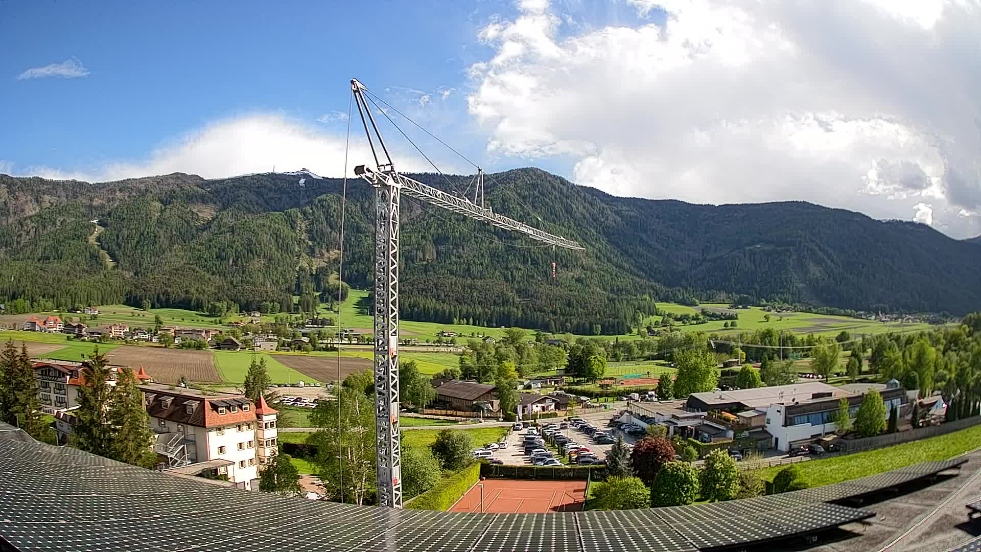 Webcam Riscone | Hotel Olympia | Vista su Plan de Corones