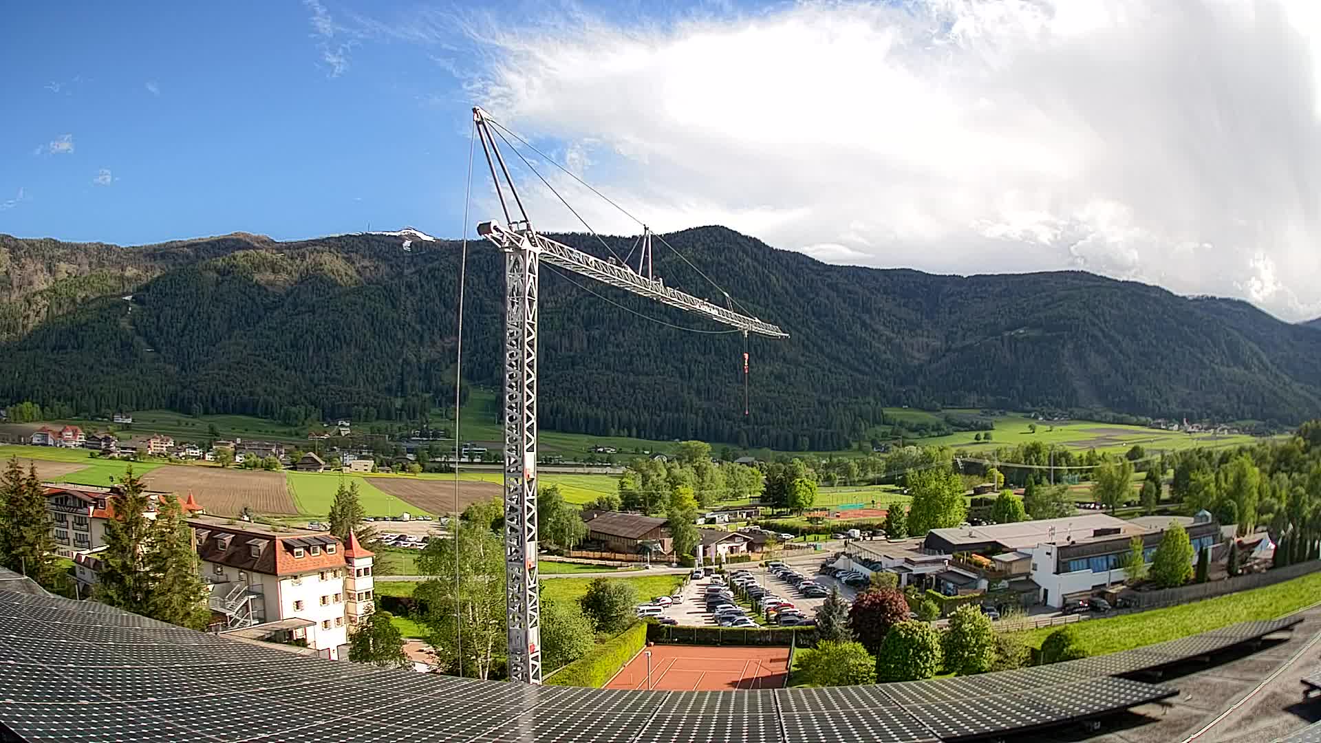 Spletna kamera Riscone | Hotel Olympia | Pogled na Kronplatz