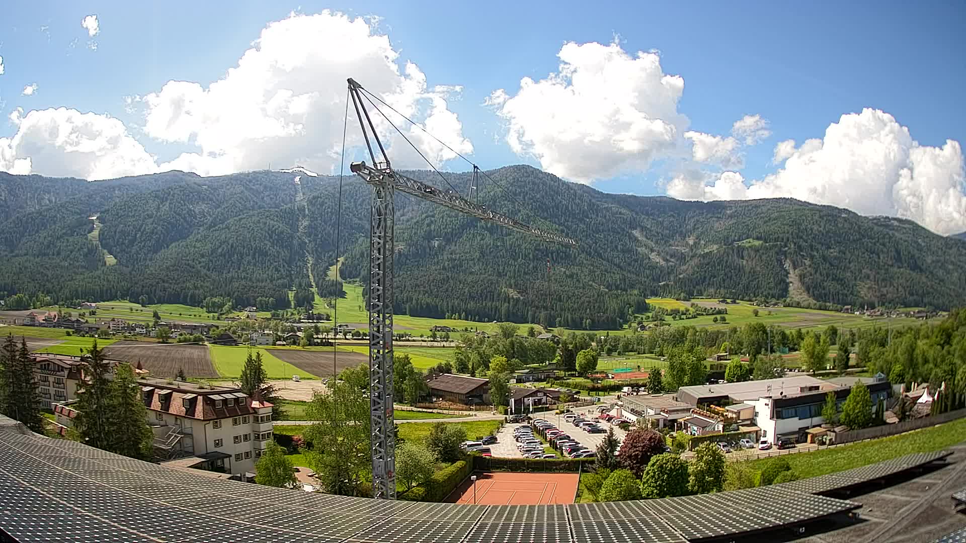 Spletna kamera Riscone | Hotel Olympia | Pogled na Kronplatz