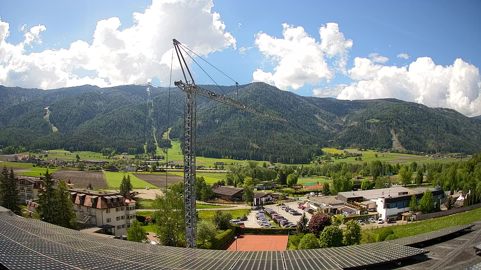 Spletna kamera Riscone | Hotel Olympia | Pogled na Kronplatz