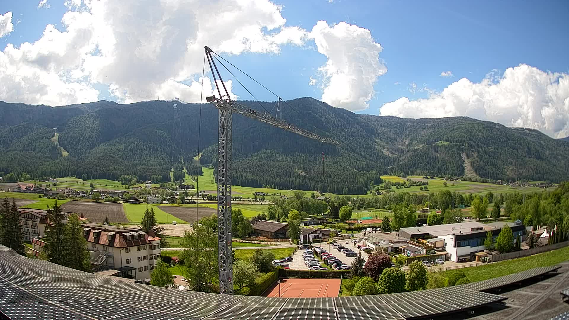 Webcam Riscone | Hotel Olympia | Vista su Plan de Corones