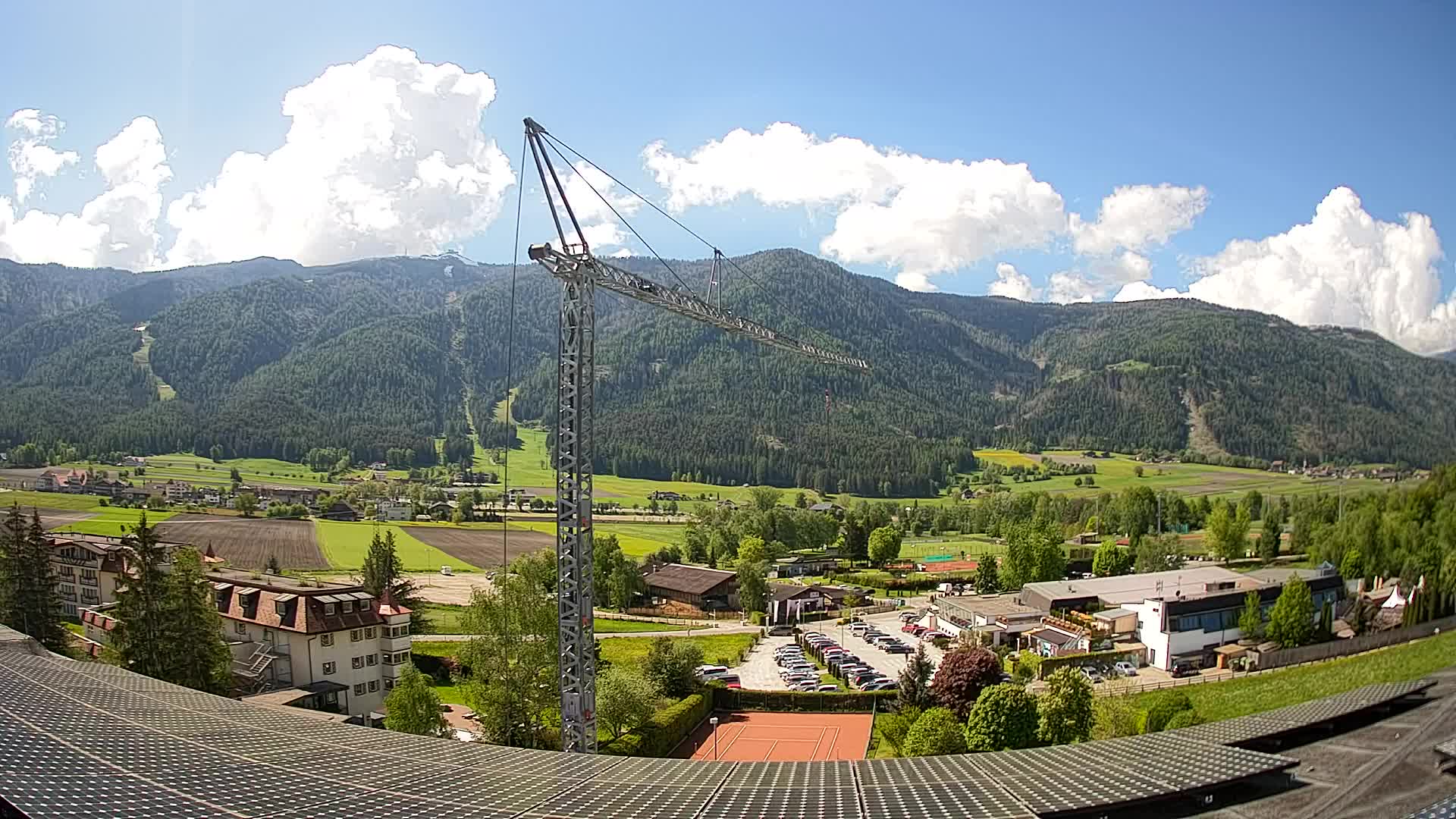 Spletna kamera Riscone | Hotel Olympia | Pogled na Kronplatz