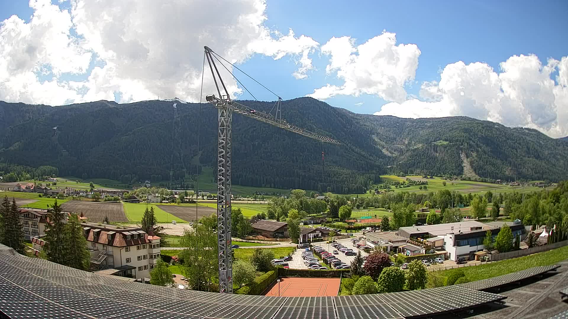 Webcam Riscone | Hotel Olympia | Vista su Plan de Corones