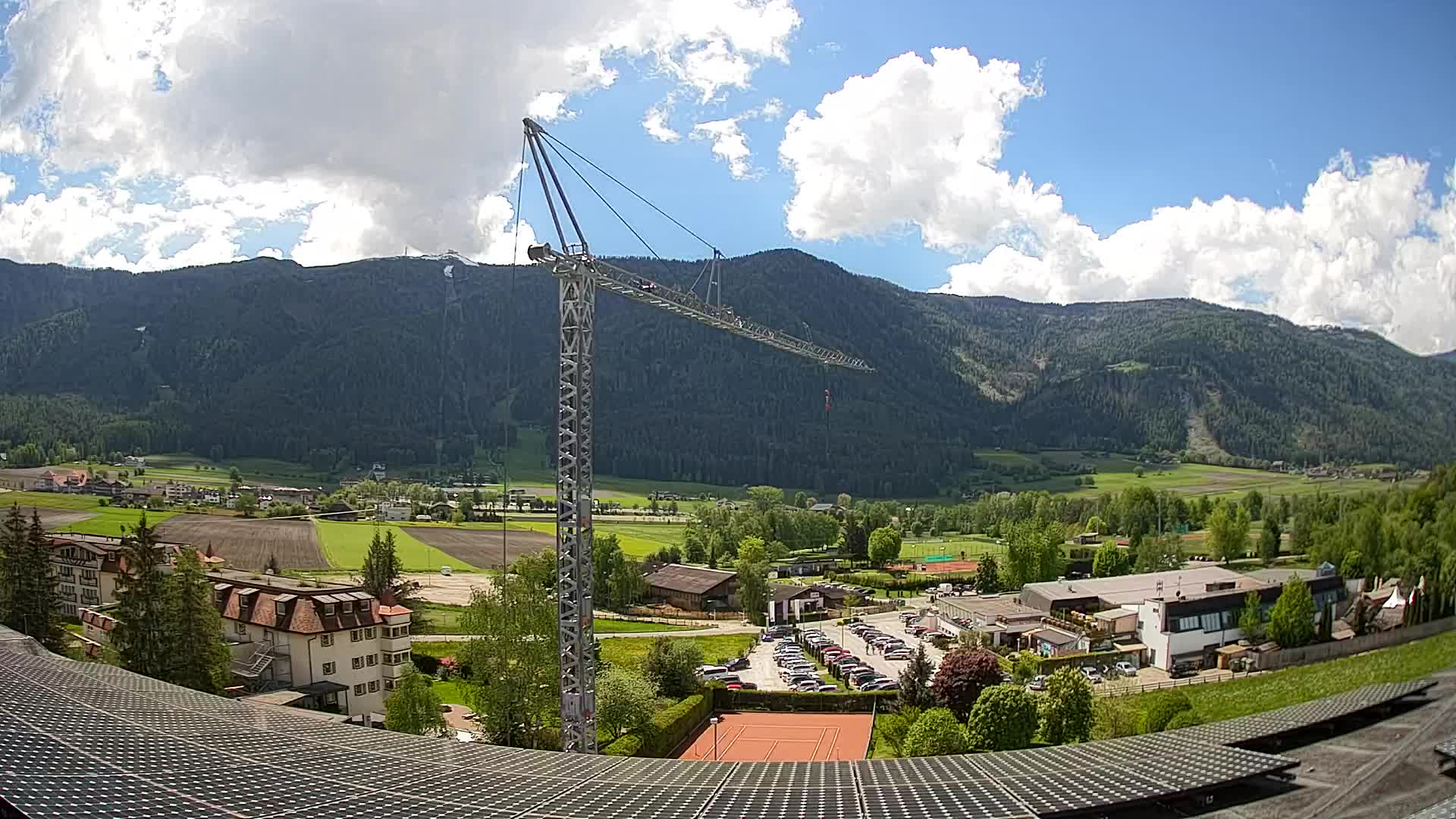Webcam Riscone | Hotel Olympia | Vista su Plan de Corones