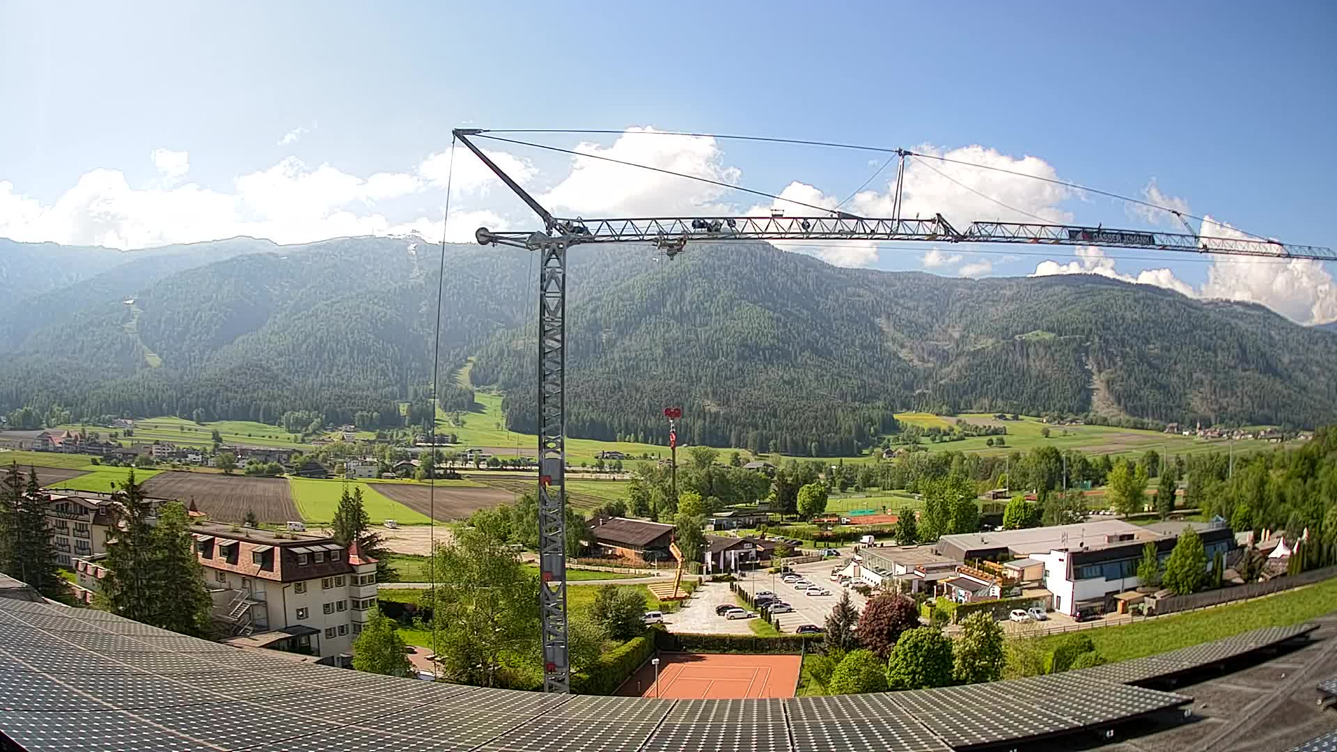 Webcam Riscone | Hotel Olympia | Vista su Plan de Corones