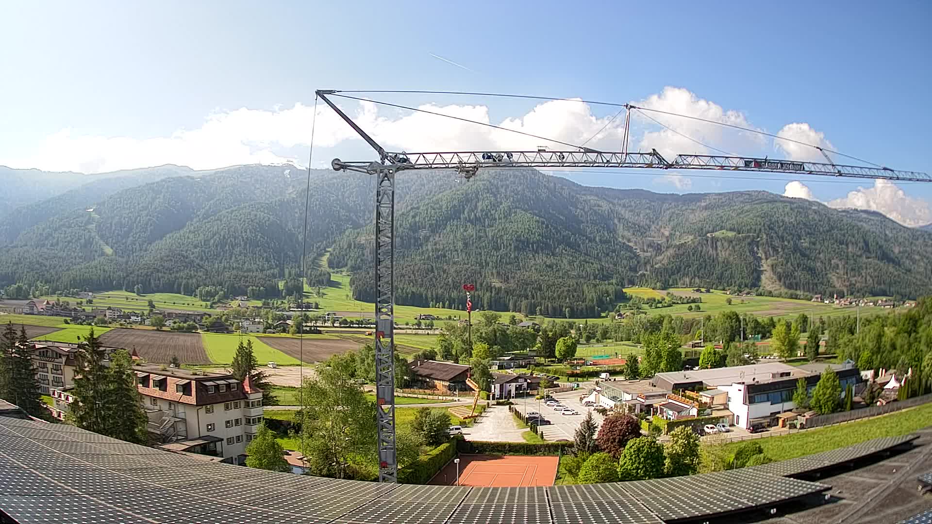 Spletna kamera Riscone | Hotel Olympia | Pogled na Kronplatz
