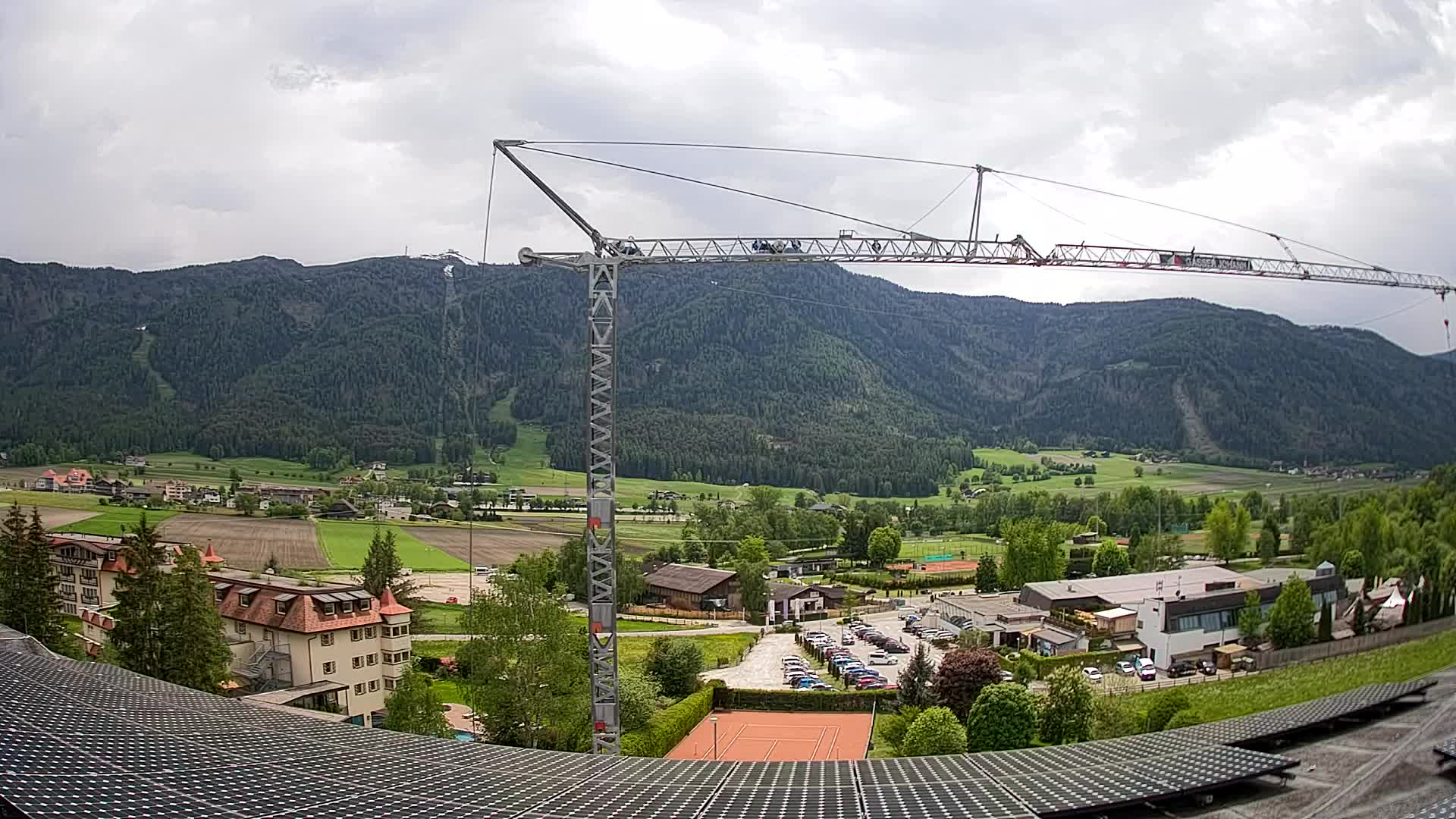 Spletna kamera Riscone | Hotel Olympia | Pogled na Kronplatz