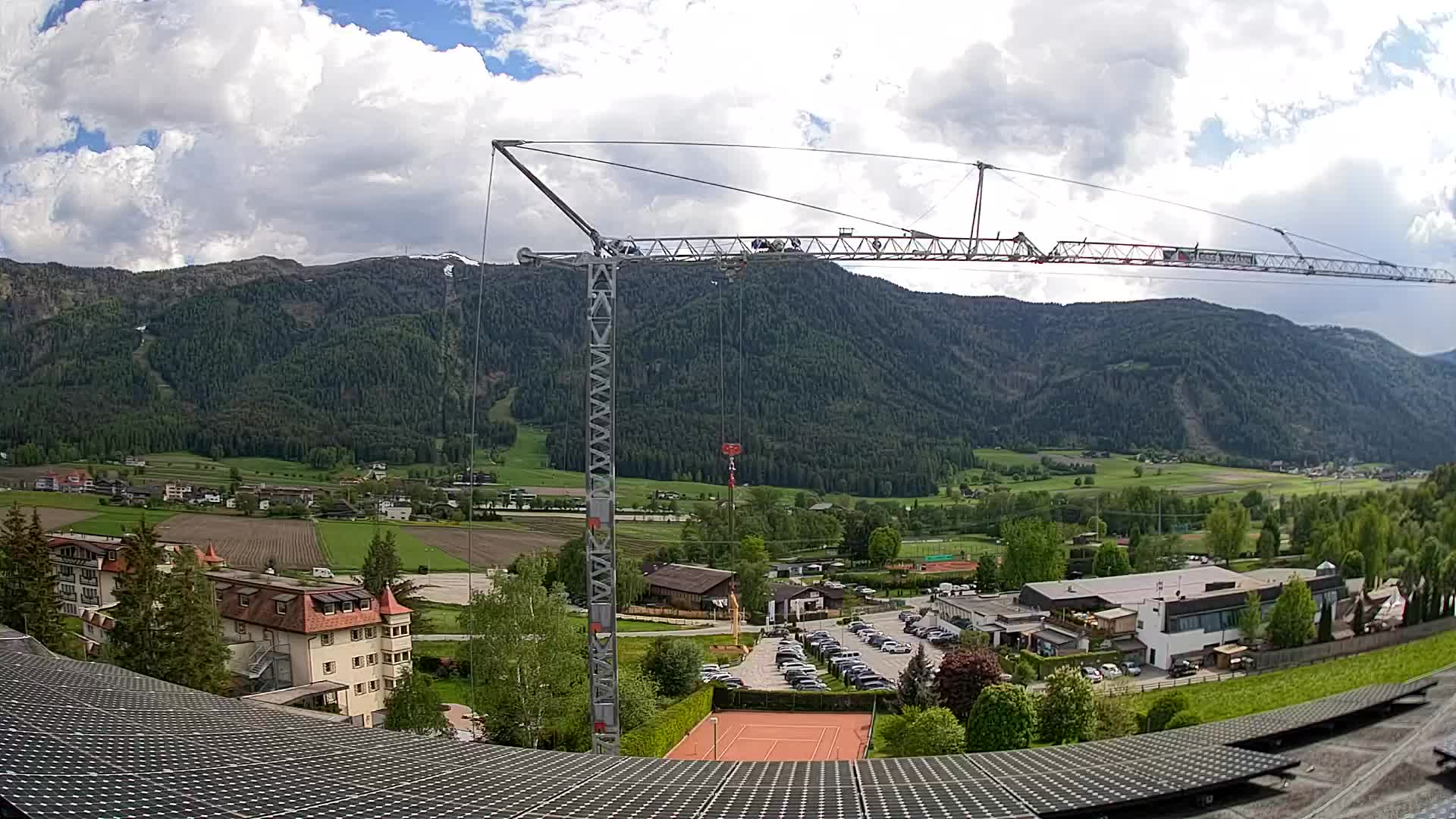 Spletna kamera Riscone | Hotel Olympia | Pogled na Kronplatz