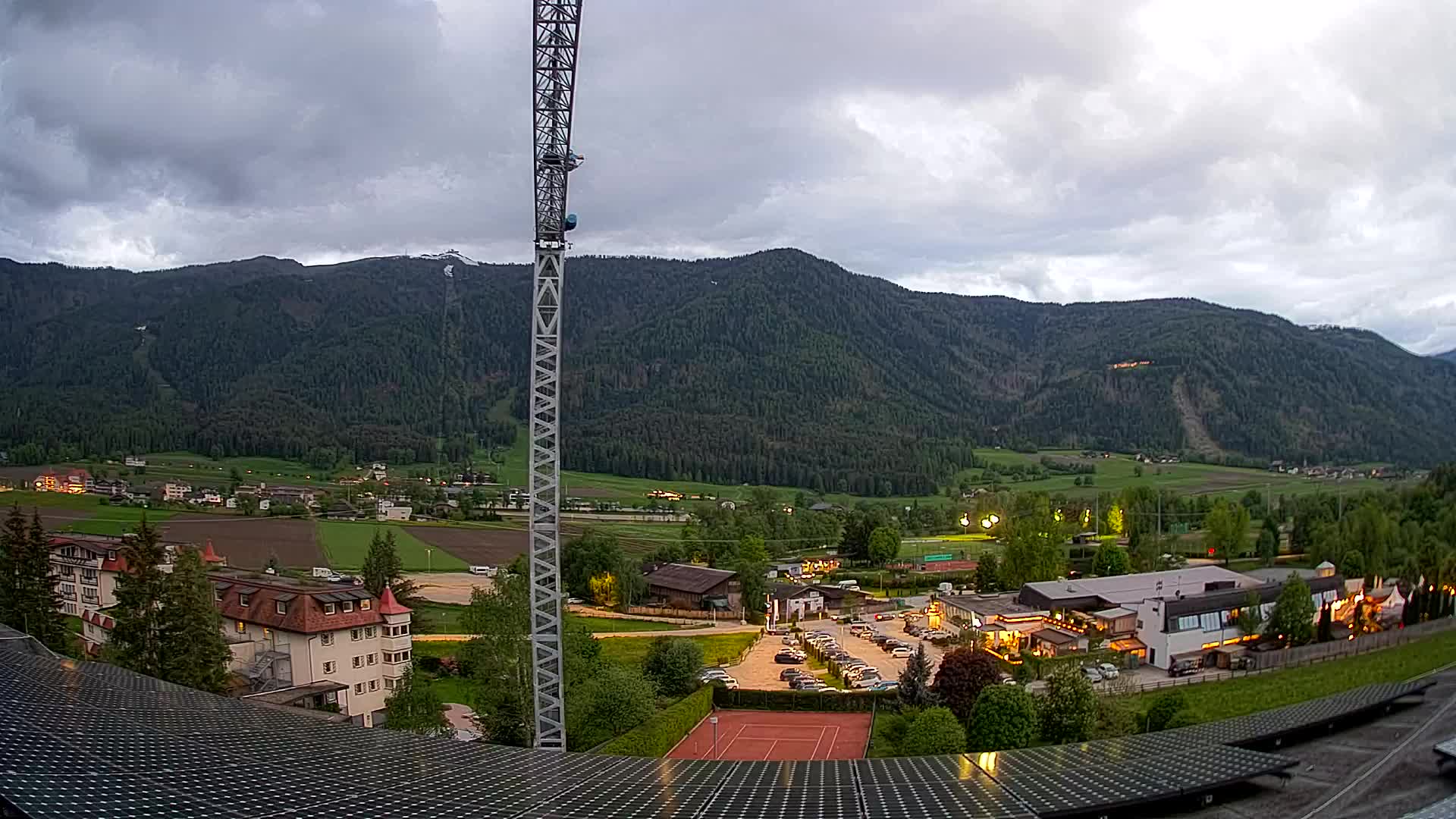 Webcam Riscone | Hotel Olympia | Vista su Plan de Corones
