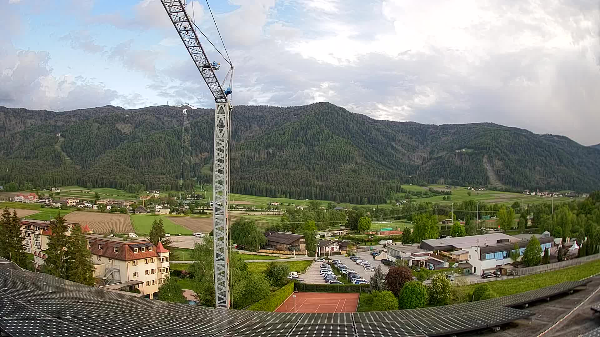 Spletna kamera Riscone | Hotel Olympia | Pogled na Kronplatz