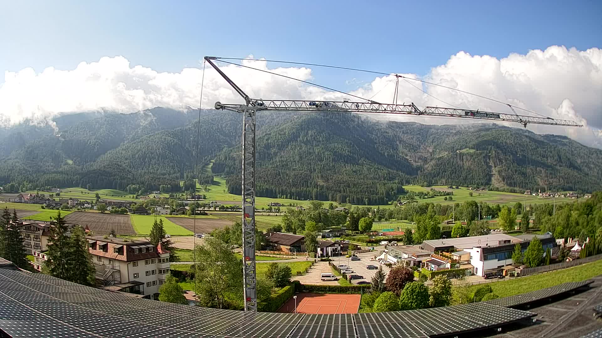 Spletna kamera Riscone | Hotel Olympia | Pogled na Kronplatz