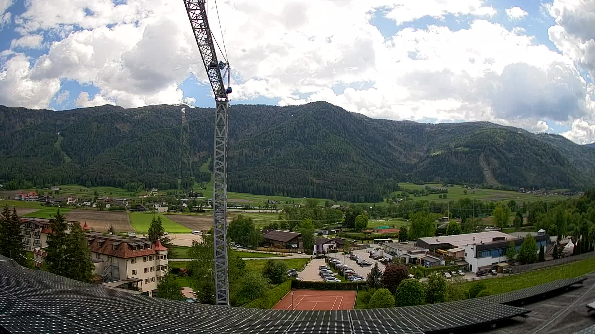 Webcam Riscone | Hotel Olympia | Vista su Plan de Corones